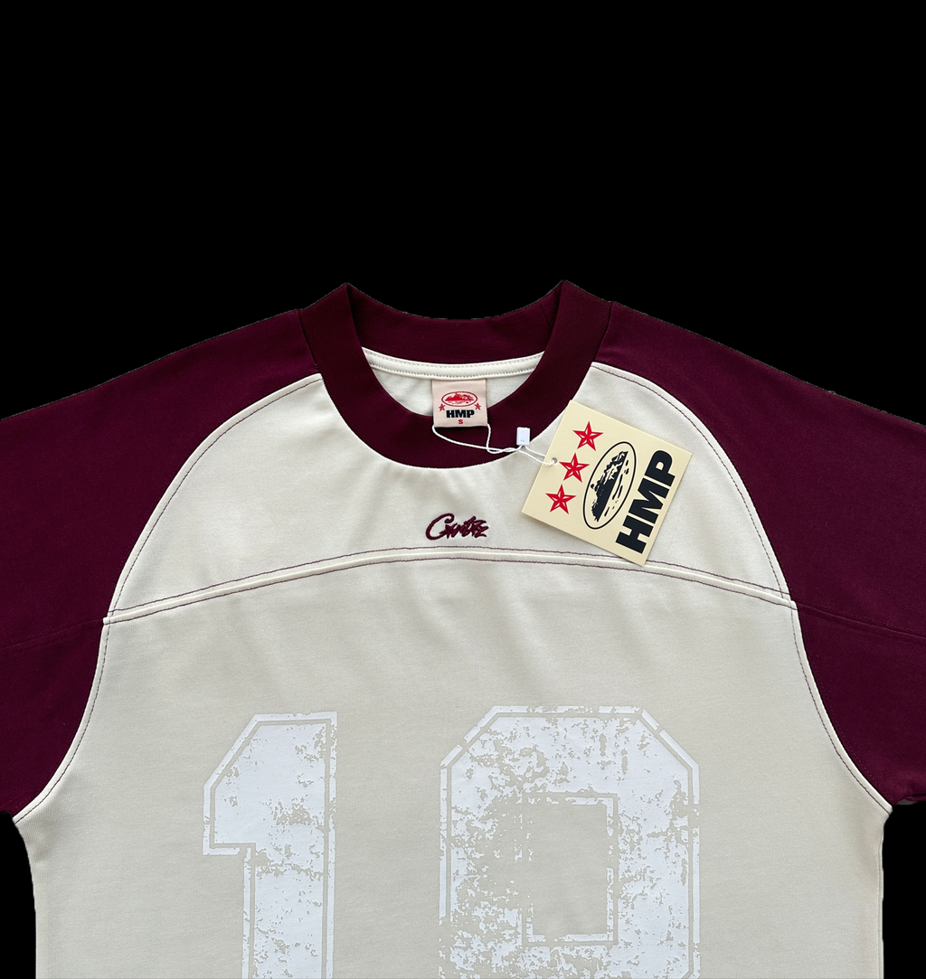 HMP VINTAGE JERSEY (CREAM / BURGUNDY)