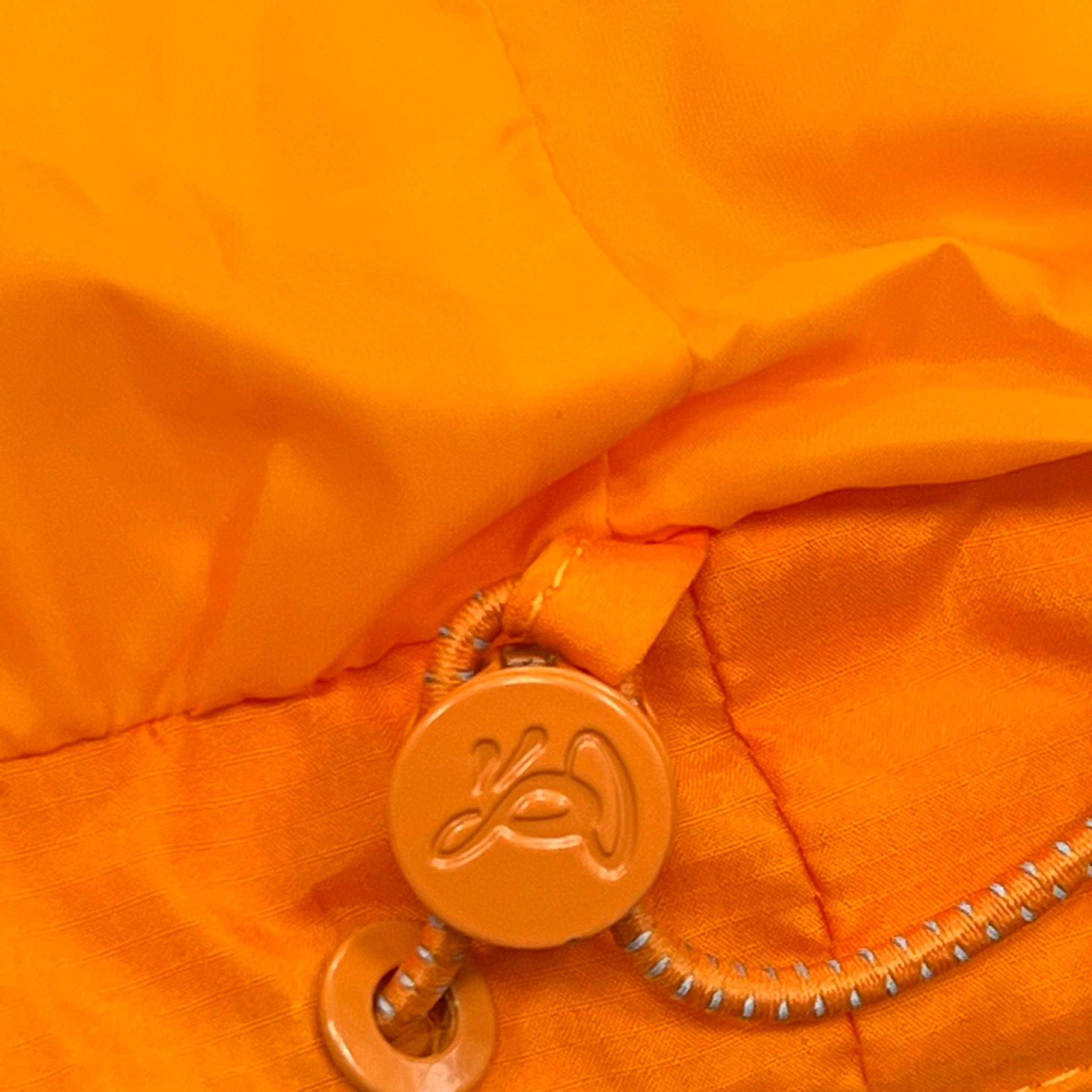 WAVE PUFFER JACKET (ORANGE)