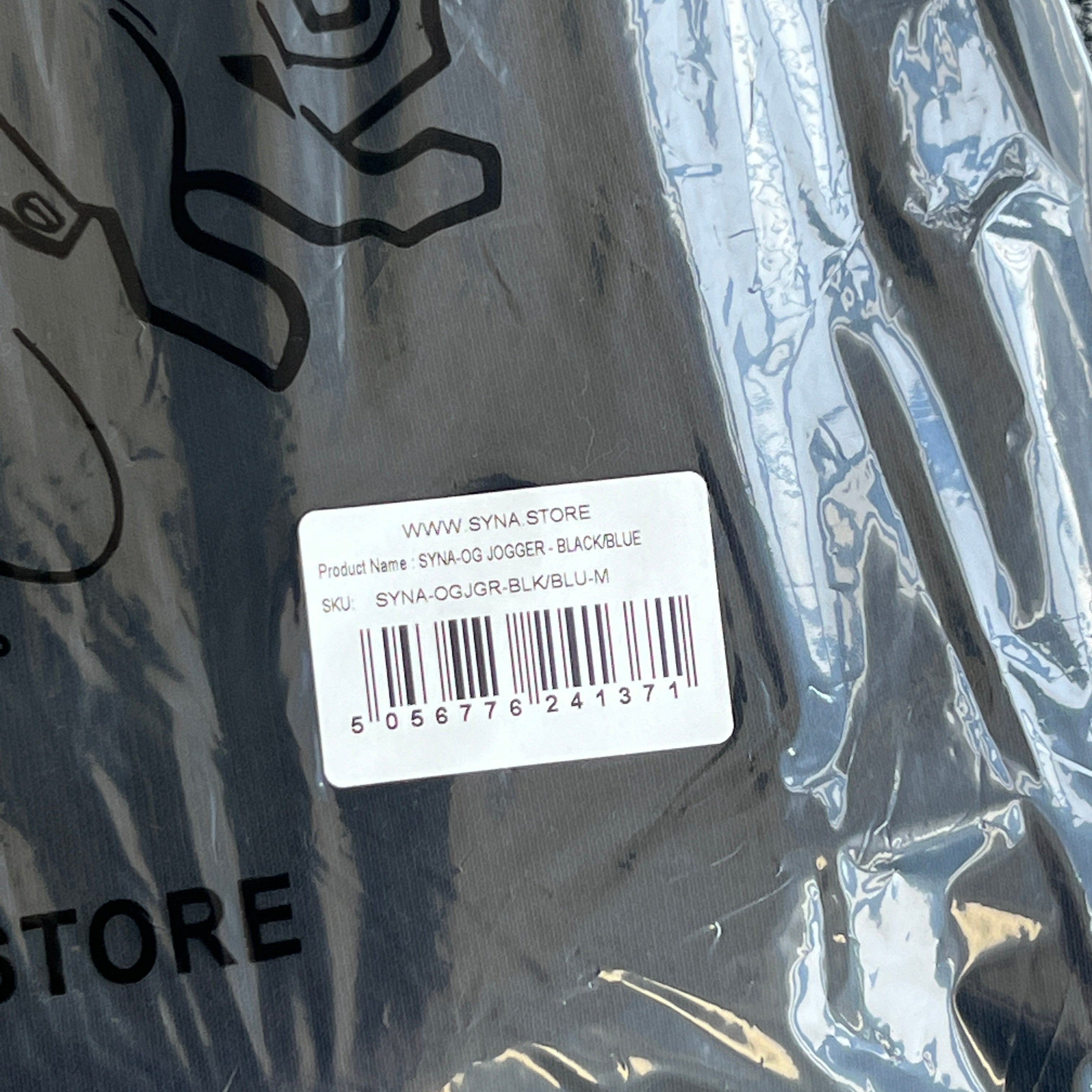 SYNA WORLD OG SYNA TRACKSUIT (BLACK/BLUE)