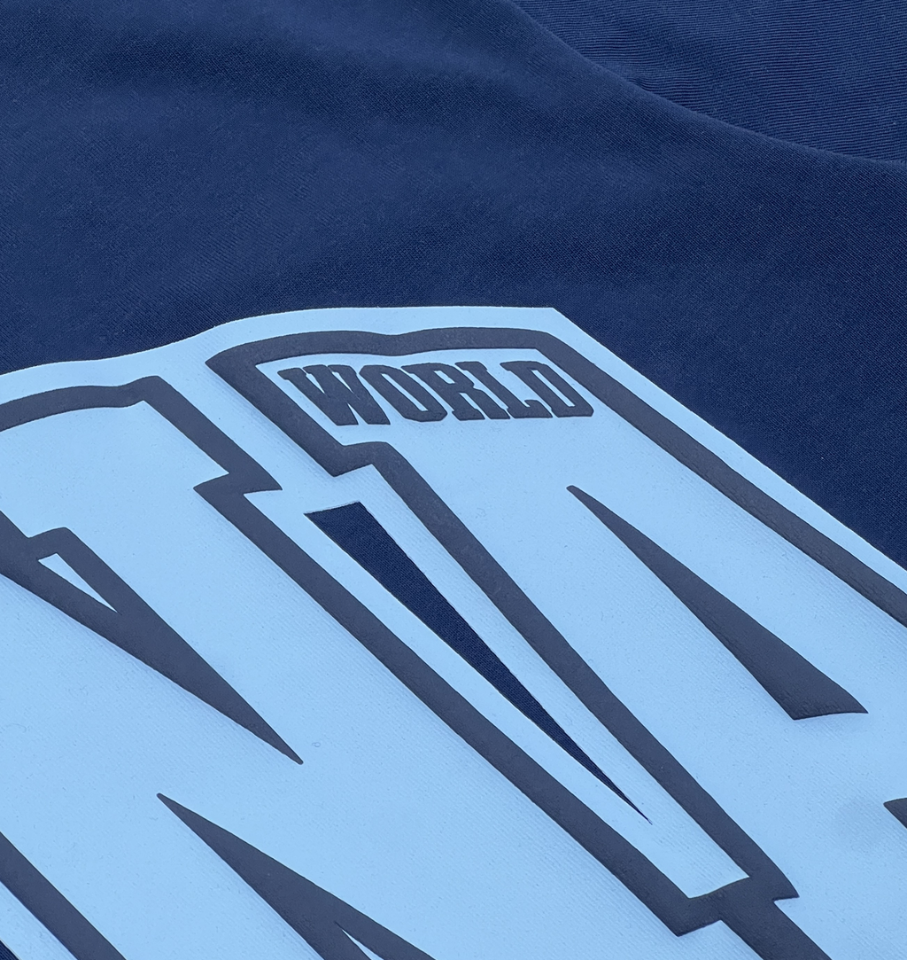 CORTEIZ COLLEGE TEE (BLUE)