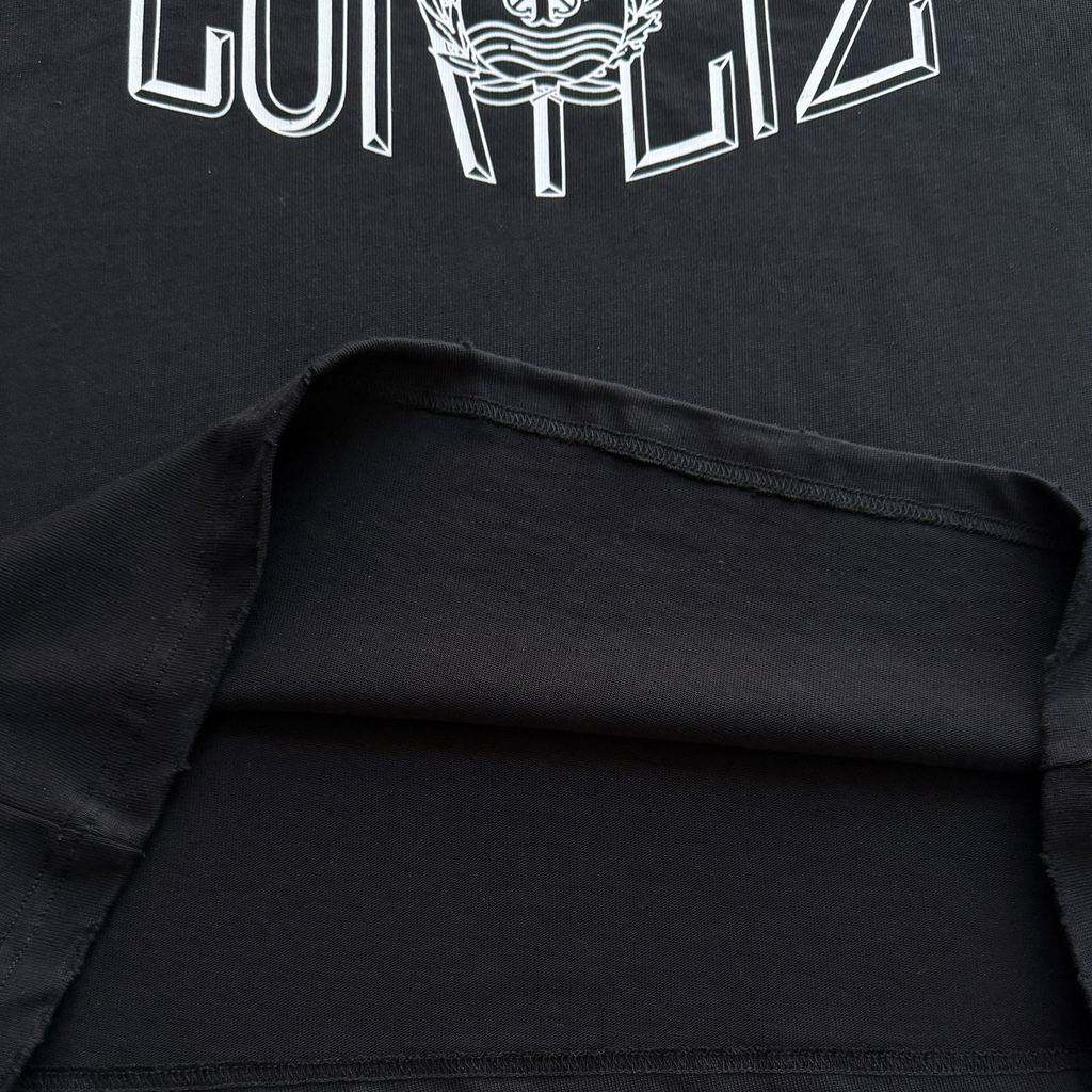 CORTEIZ SOPHOMORE RAGLAN LS (BLACK)