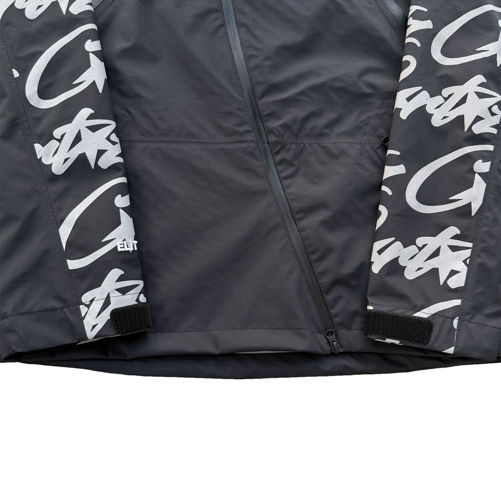 CORTEIZ ELITEWORK™ WATERPROOF SHELL JACKET V2 (BLACK)