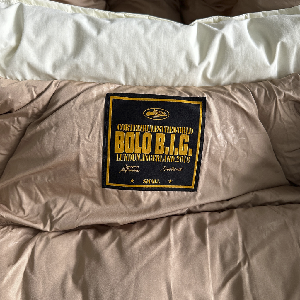 CORTEIZ BOLO B.I.G JACKET (CREAM)