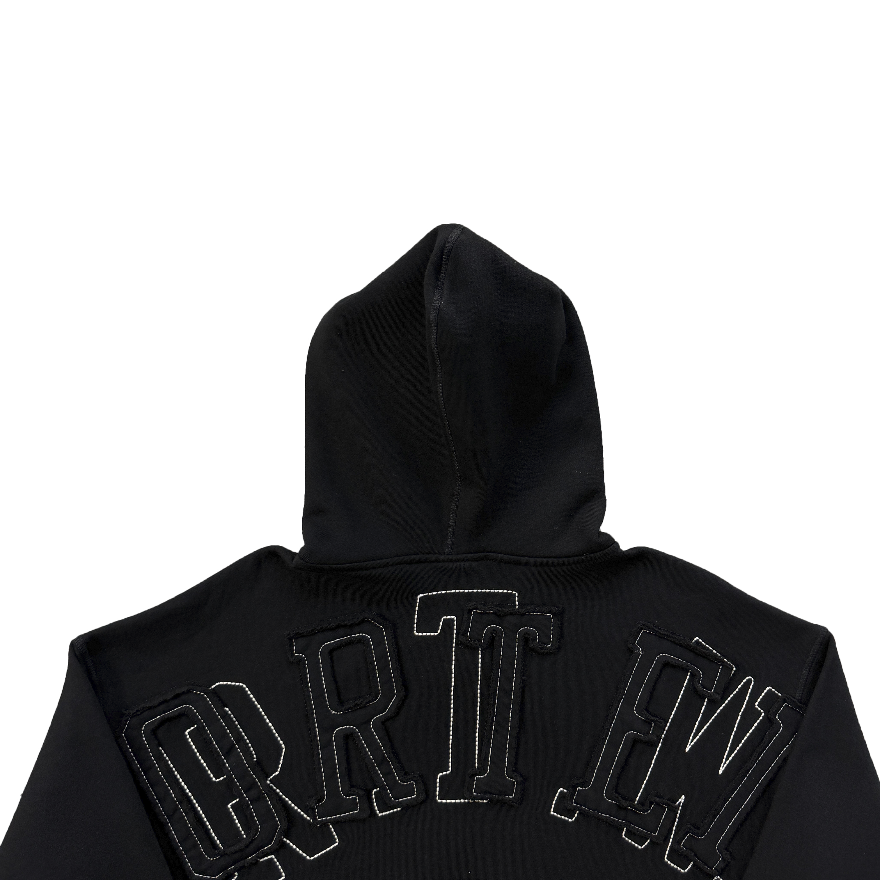CORTEIZ LUNDUN STITCH ZIP HOODIE (BLACK)