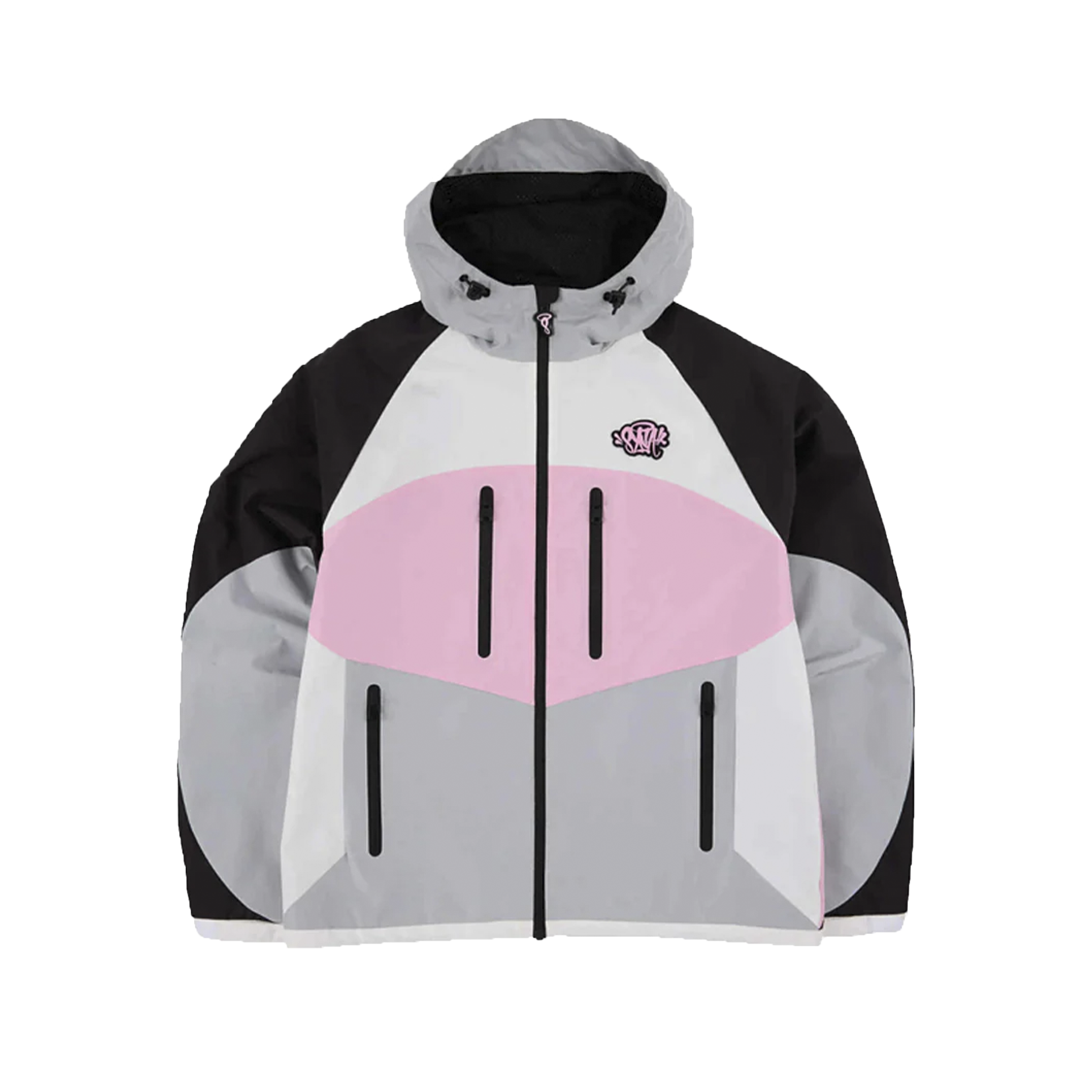 WORLD DYNAMIC TRACK JACKET - (GREY / PINK)