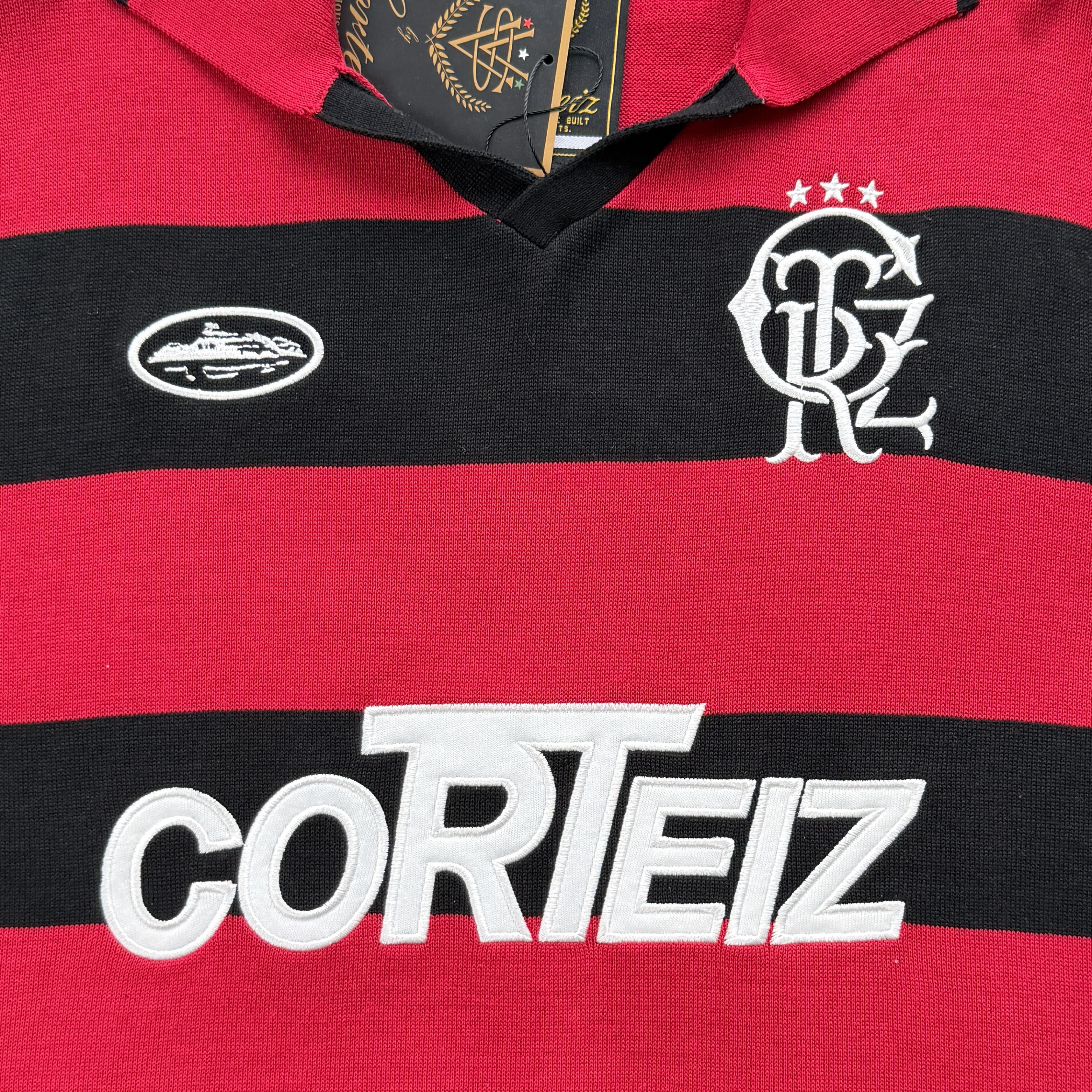 CORTEIZ STRIPED KNIT JERSEY (RED)