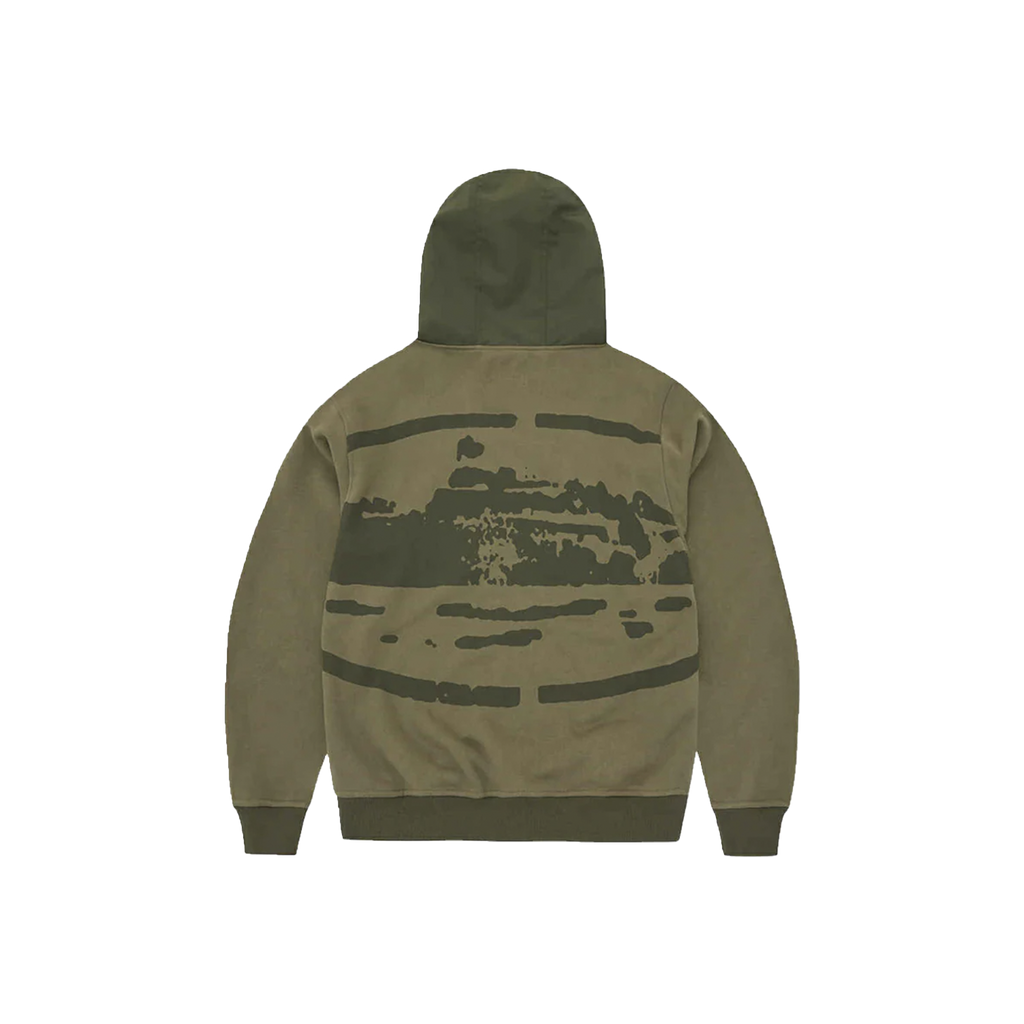 RTW GUERILLAZ RIPSTOP ZIP HOODIE - (OLIVE)