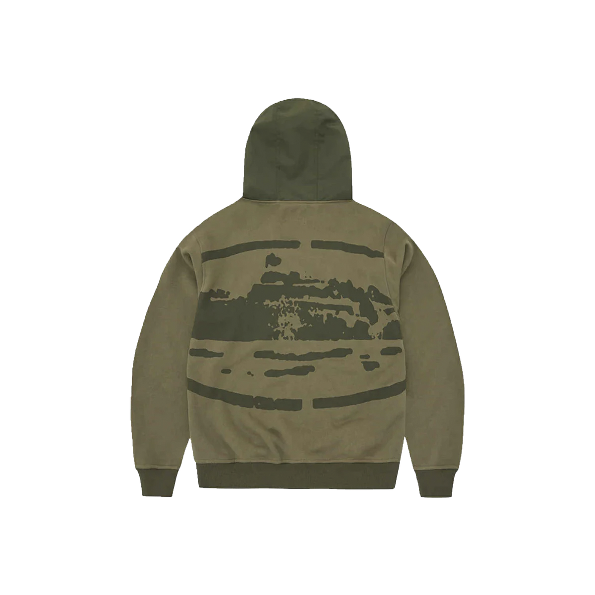 RTW GUERILLAZ RIPSTOP ZIP HOODIE - (OLIVE)