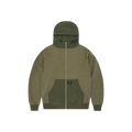 RTW GUERILLAZ RIPSTOP ZIP HOODIE - (OLIVE)