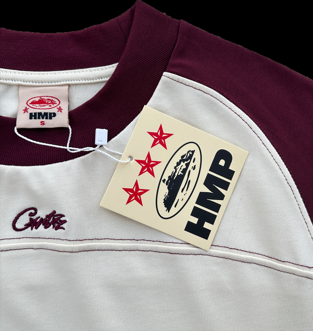 HMP VINTAGE JERSEY (CREAM / BURGUNDY)