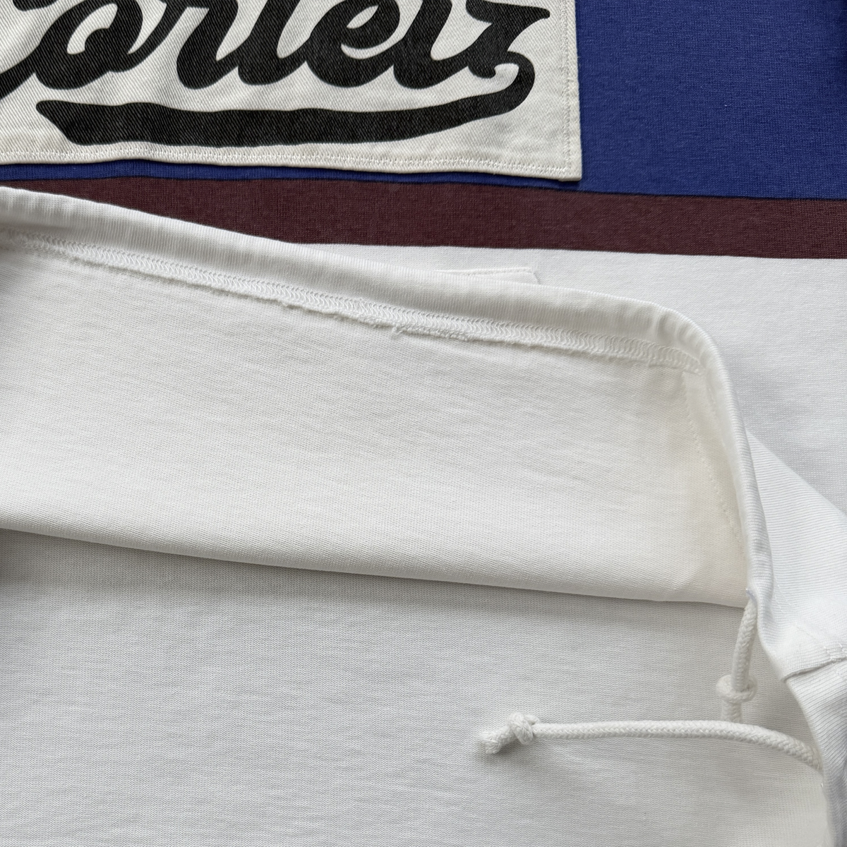 CORTEIZ WINGER HOODED RUGBY (OFF WHITE)