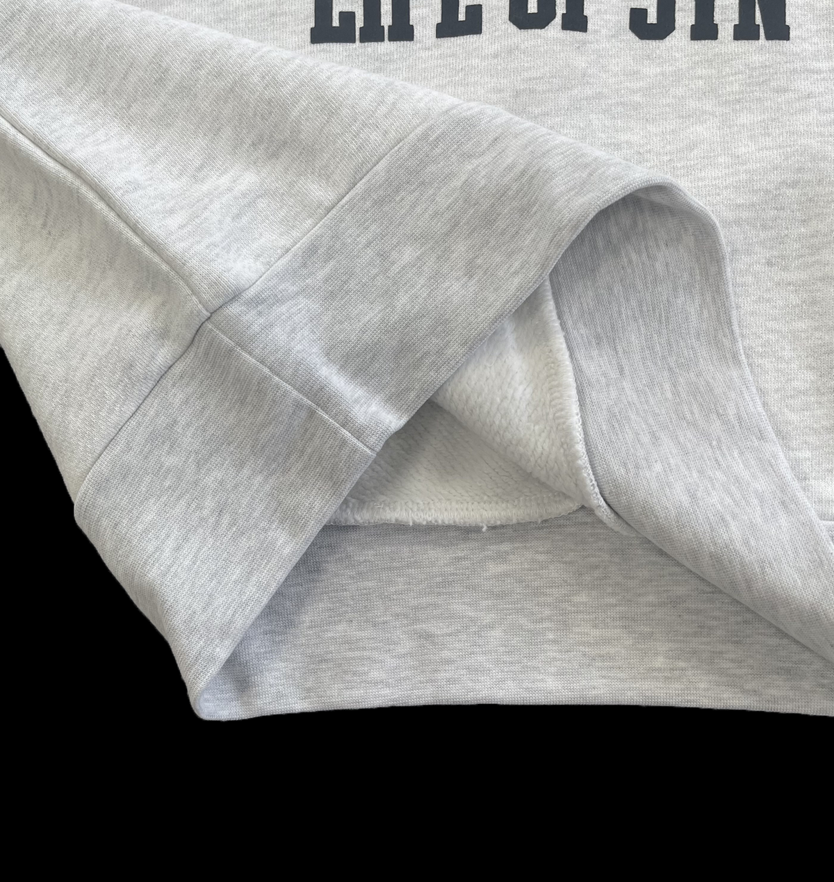 CORTEIZ COLLEGE CREW SWEATER (GREY)