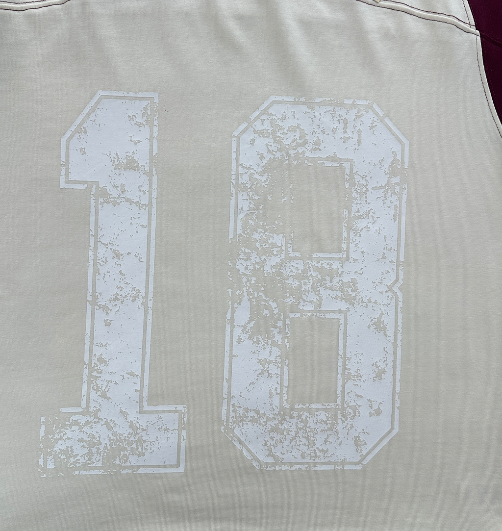 HMP VINTAGE JERSEY (CREAM / BURGUNDY)