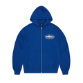 CORTEIZ ISLAND PUFF PRINT ZIP HOODIE (WASHED ROYAL)