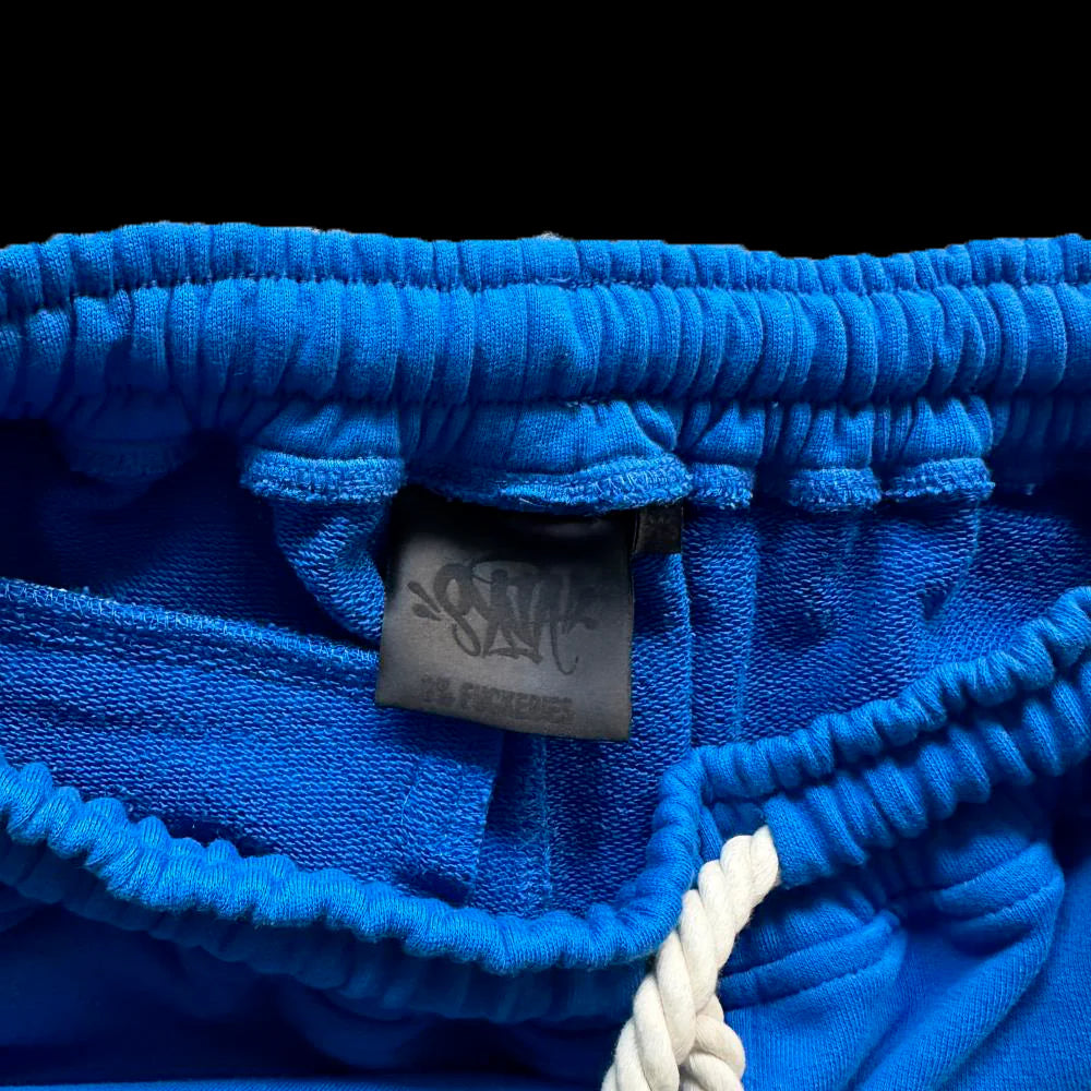 T-SHIRT & SHORTS LOGO SET (BLUE / YELLOW)