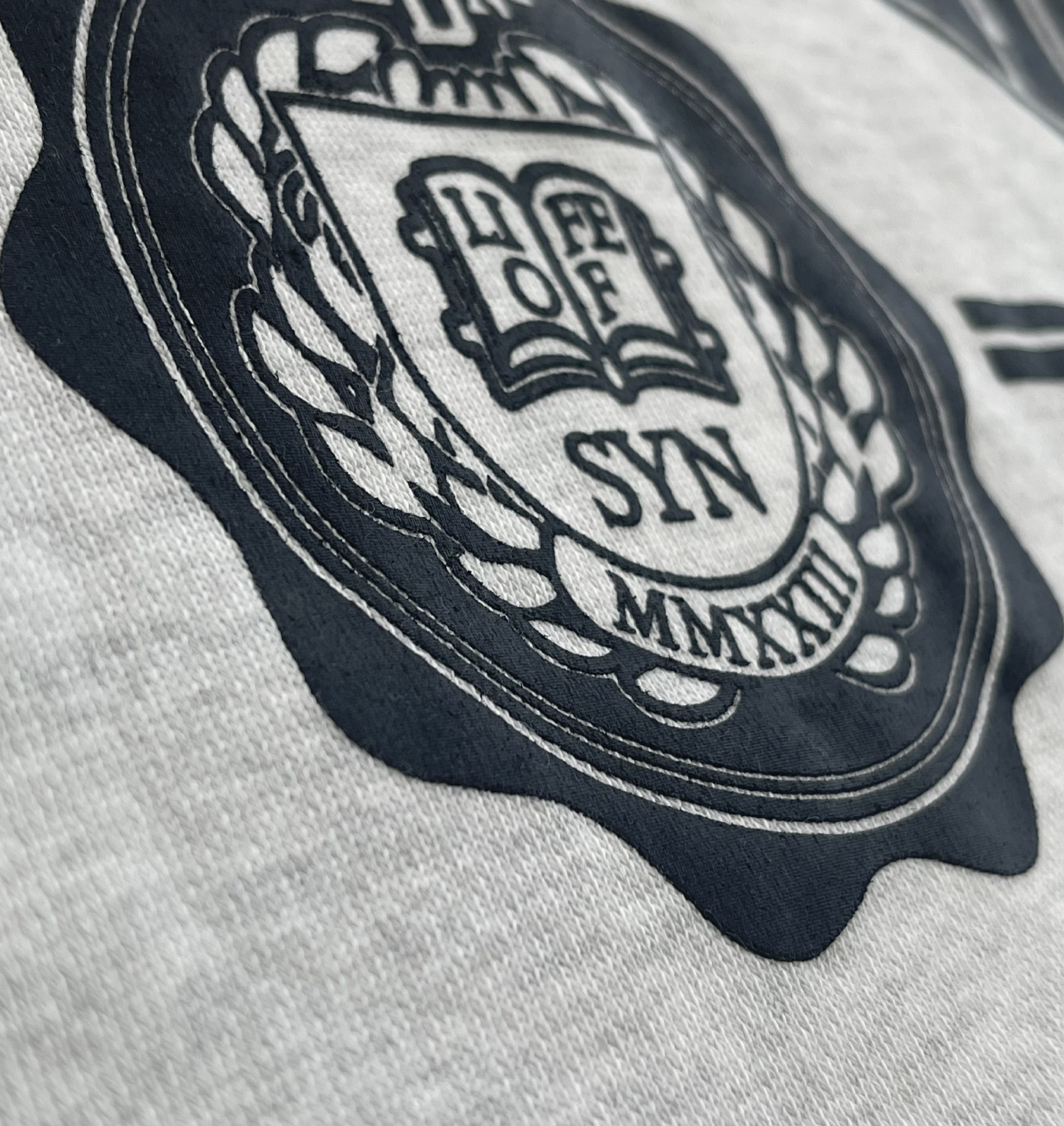 CORTEIZ COLLEGE CREW SWEATER (GREY)