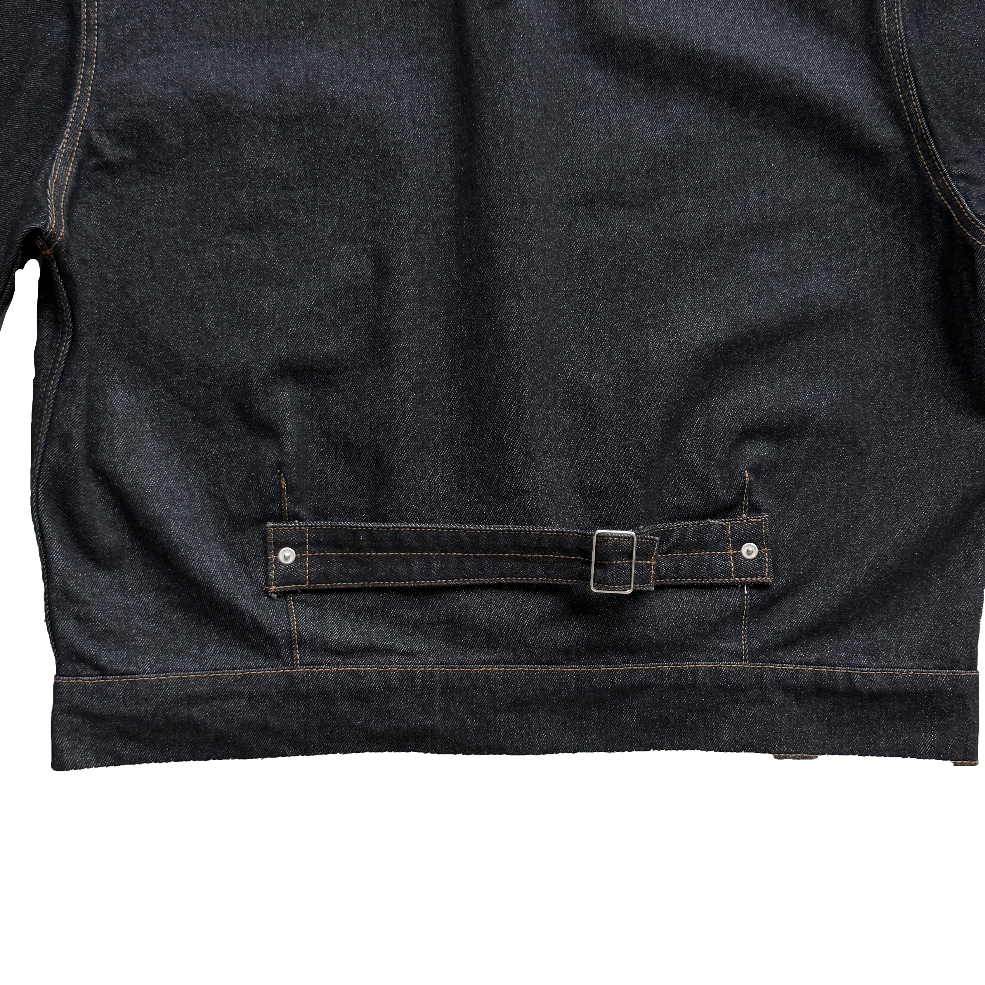 CORTEIZ CREST CHAINSTITCH DENIM JACKET (WASHED)