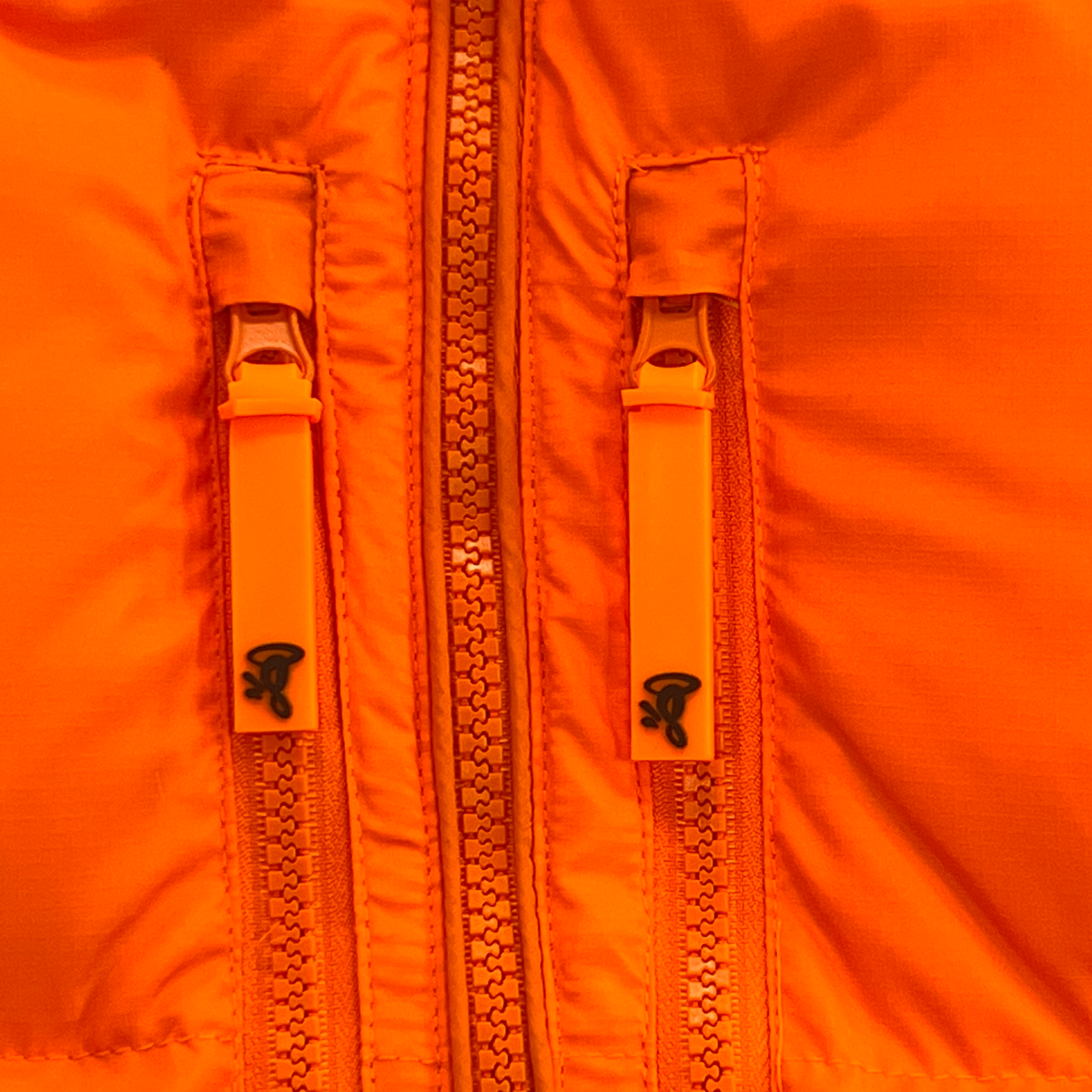 WAVE PUFFER JACKET (ORANGE)