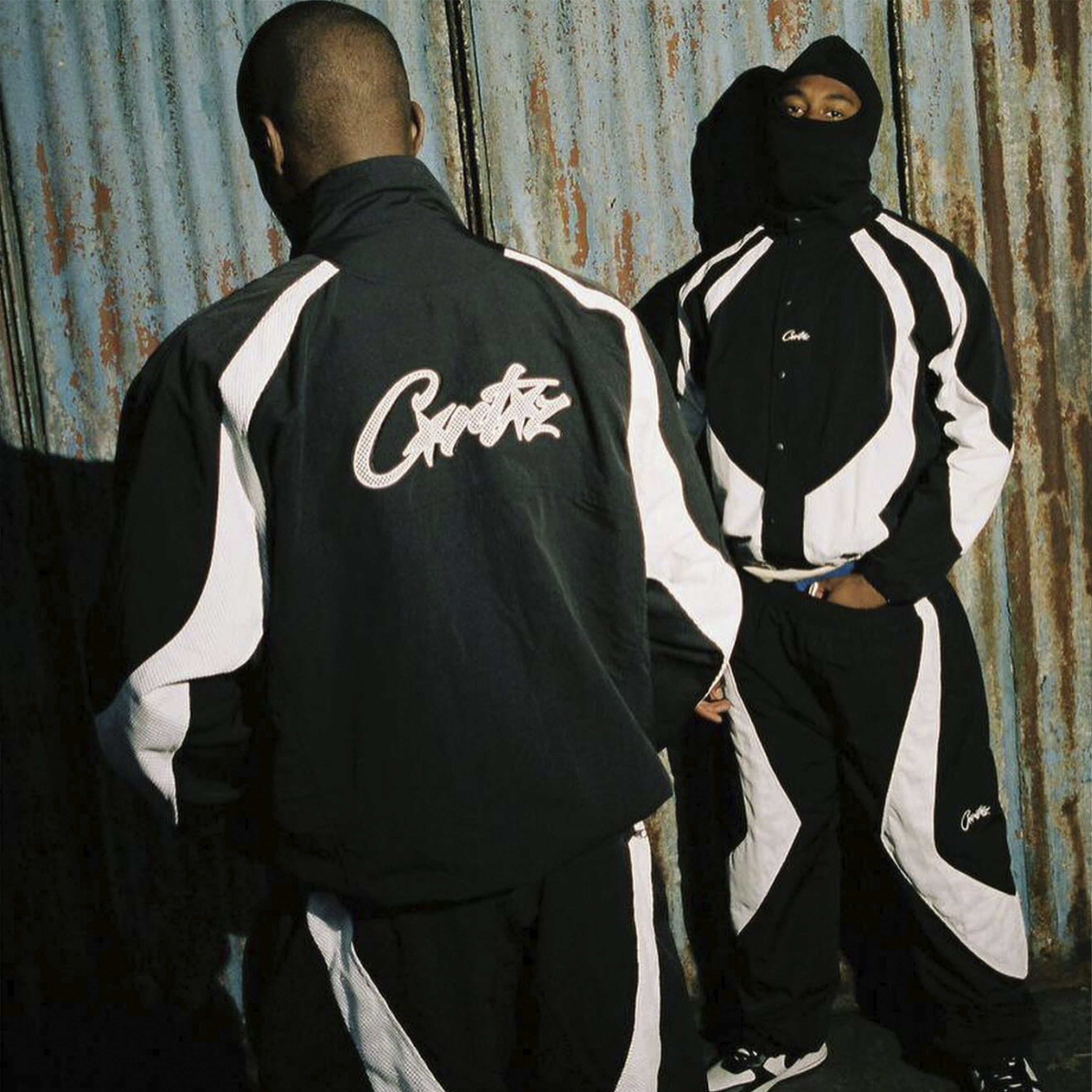 VERTIGO SHUKU TRACKSUIT - (BLACK/WHITE)