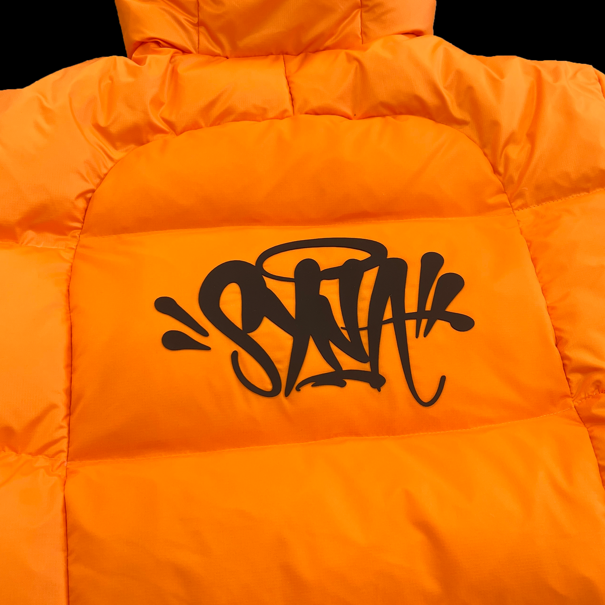 WAVE PUFFER JACKET (ORANGE)