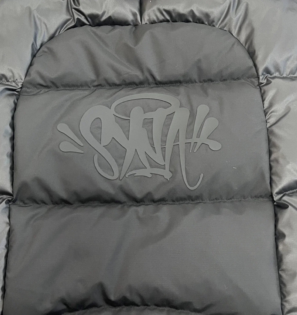 SYNA WAVE PUFFER JACKET (BLACK)