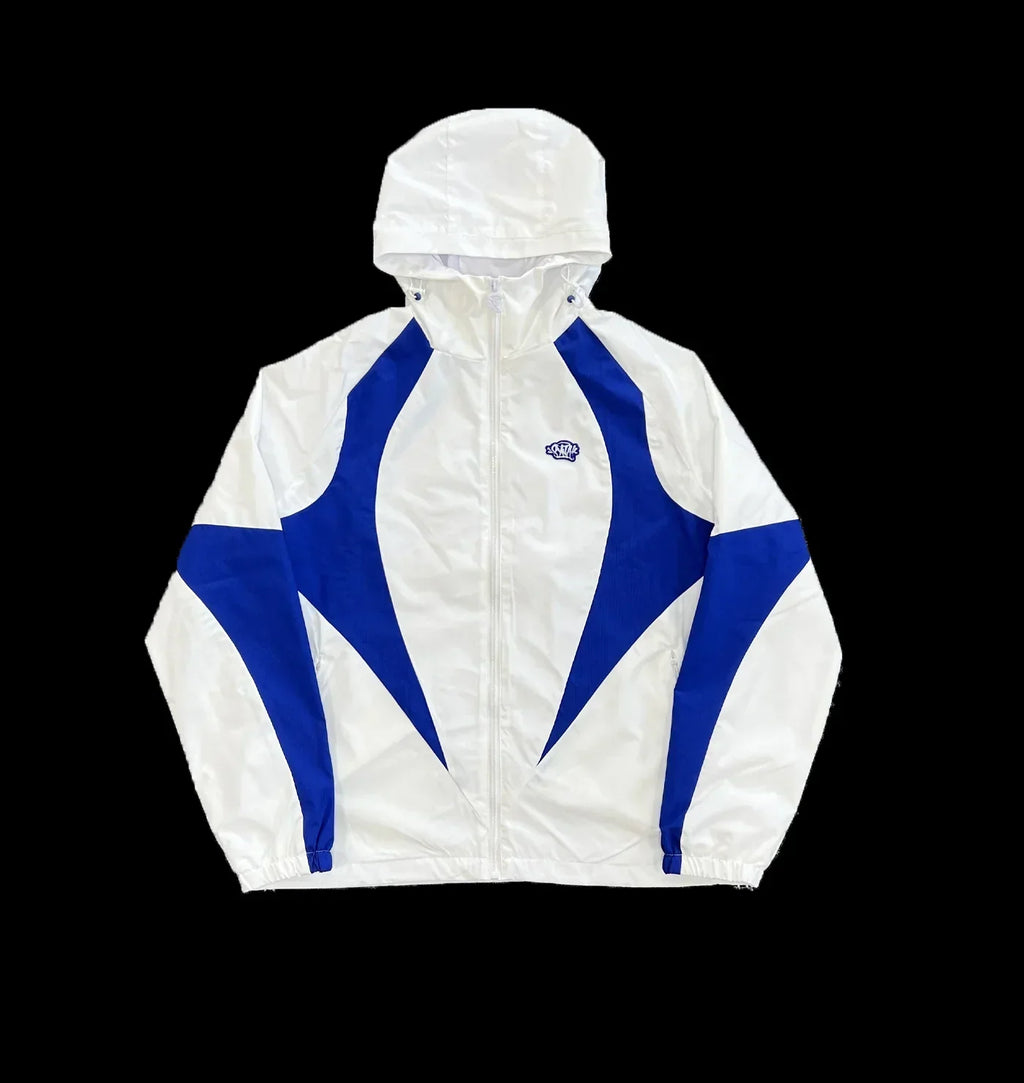 VORTEX WOVEN JACKET (WHITE/BLUE)