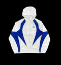 VORTEX WOVEN JACKET (WHITE/BLUE)