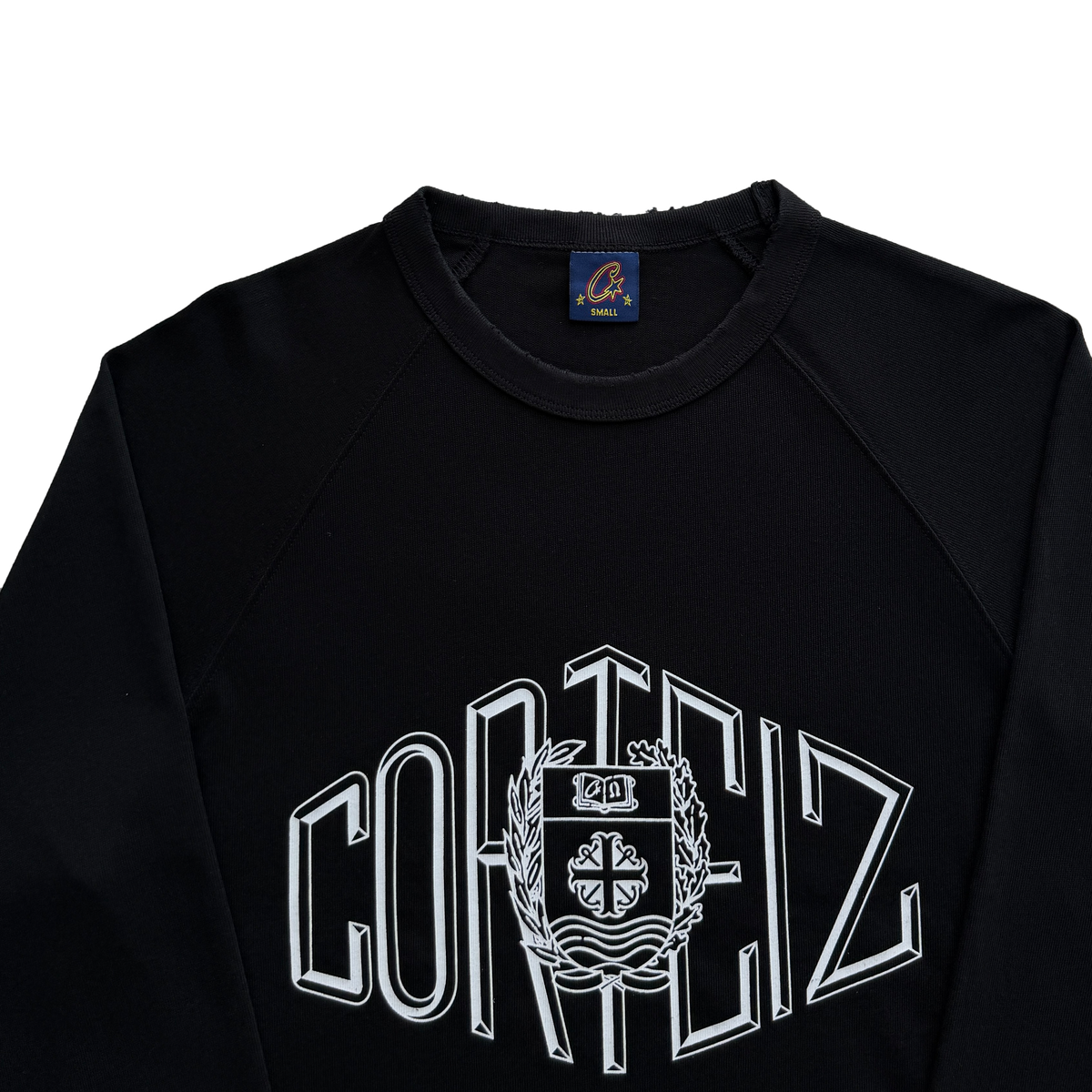 CORTEIZ SOPHOMORE RAGLAN LS (BLACK)