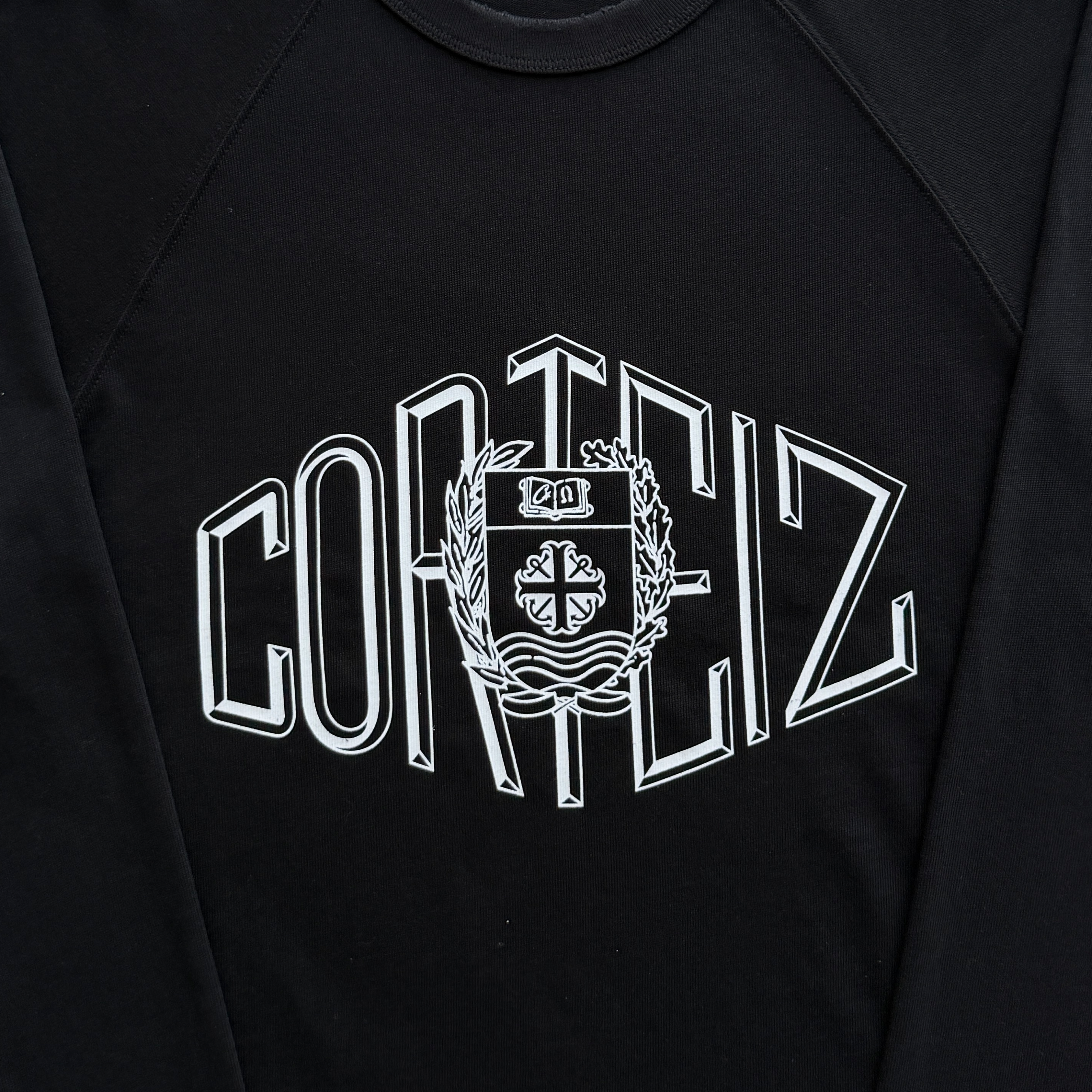 CORTEIZ SOPHOMORE RAGLAN LS (BLACK)