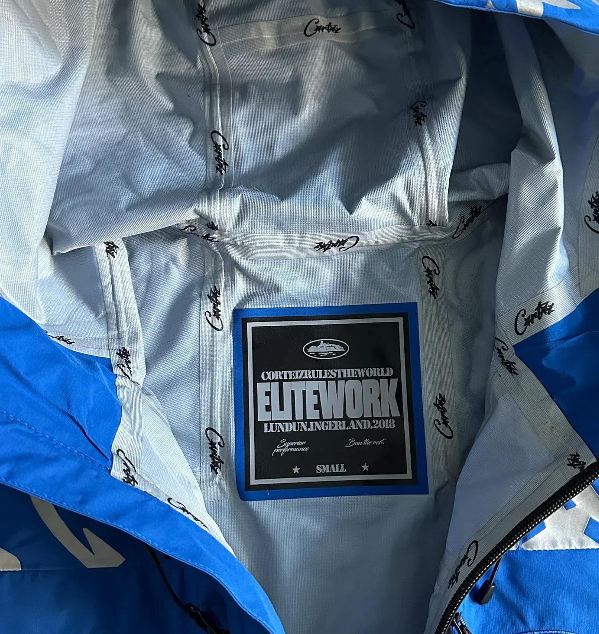 ELITEWORK WATERPROOF SHELL JACKET (BLUE)
