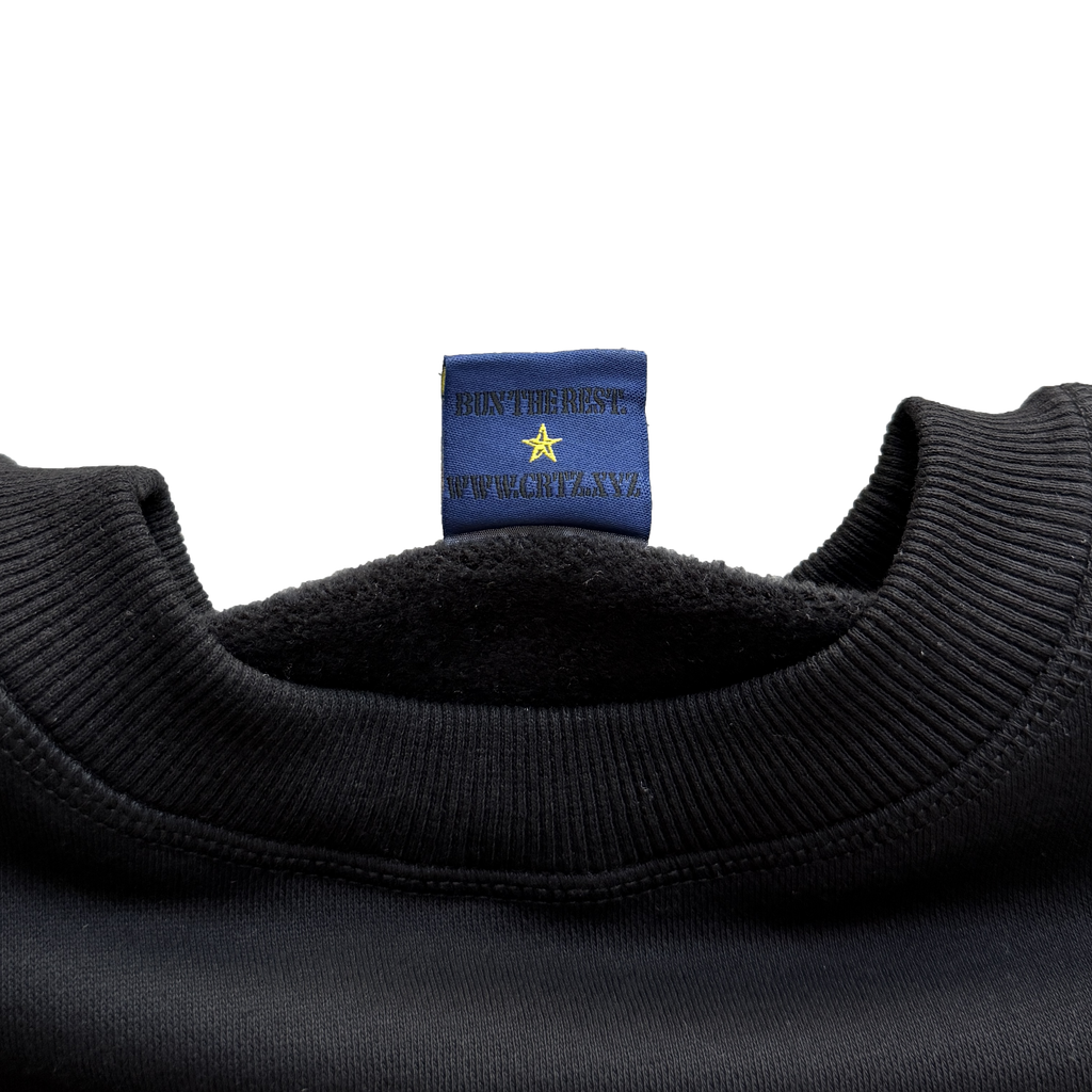 CORTEIZ MINI ISLAND CREWNECK (BLACK)