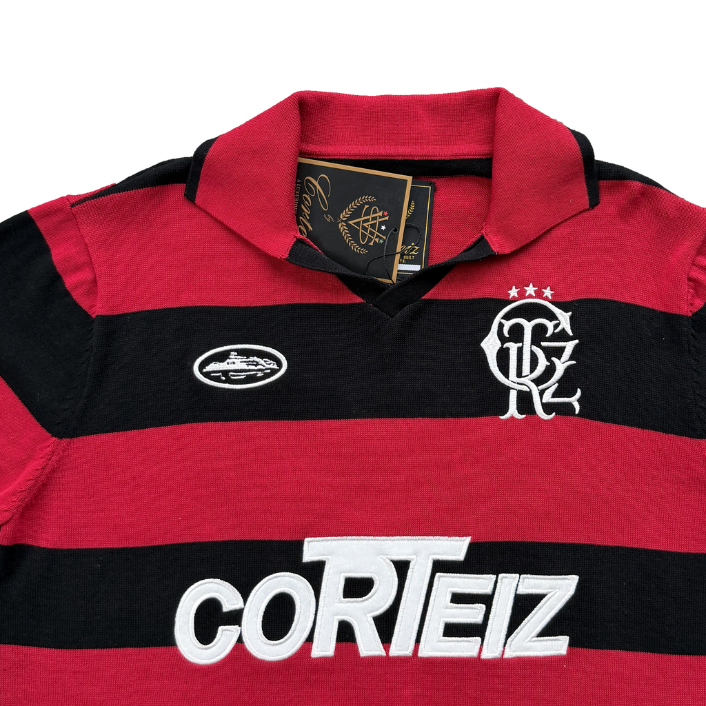 CORTEIZ STRIPED KNIT JERSEY (RED)