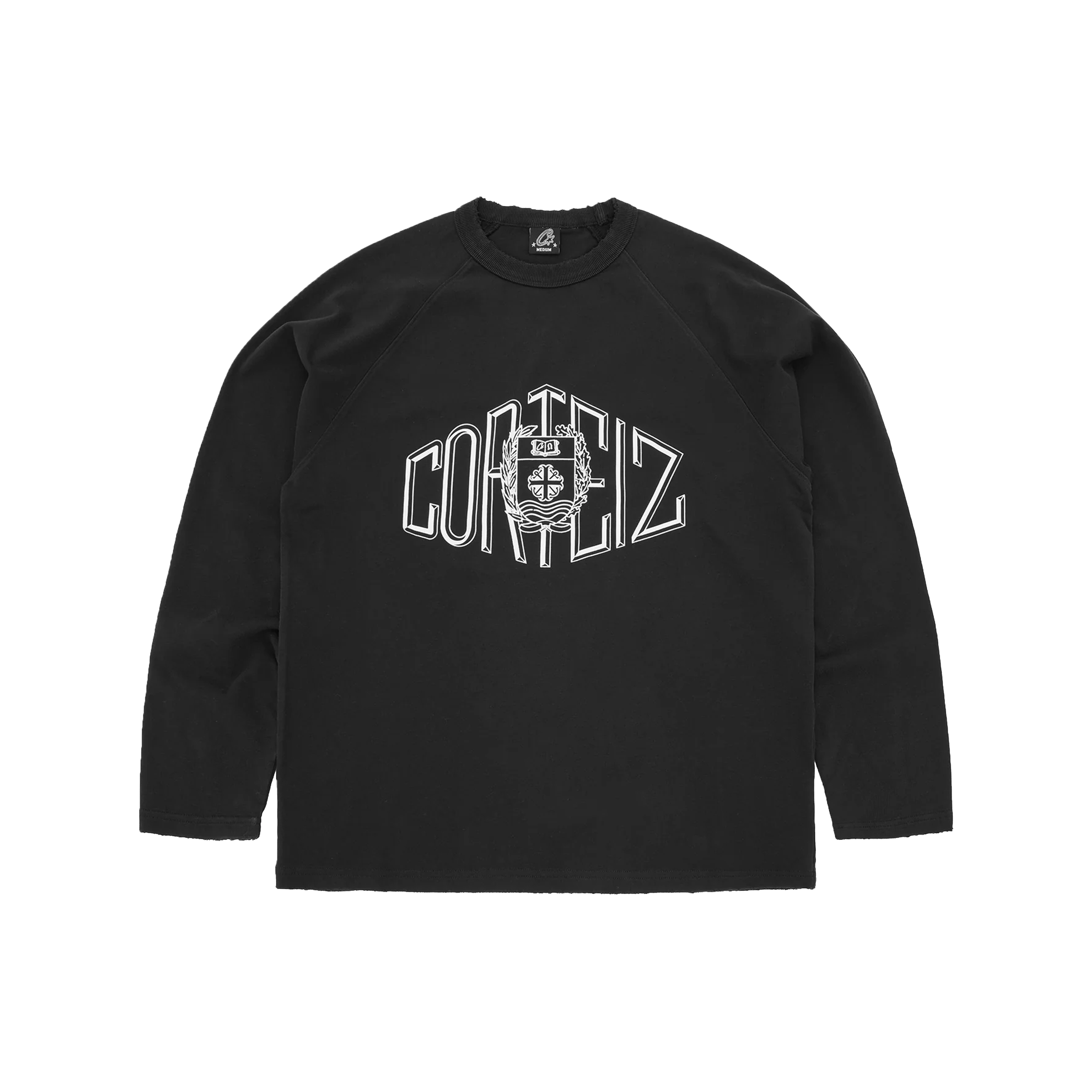CORTEIZ SOPHOMORE RAGLAN LS (BLACK)