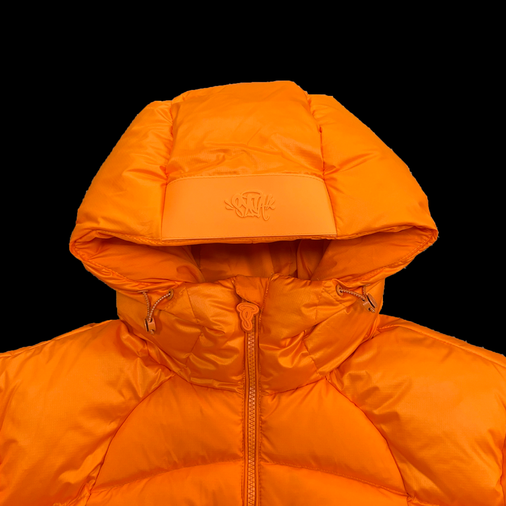 WAVE PUFFER JACKET (ORANGE)