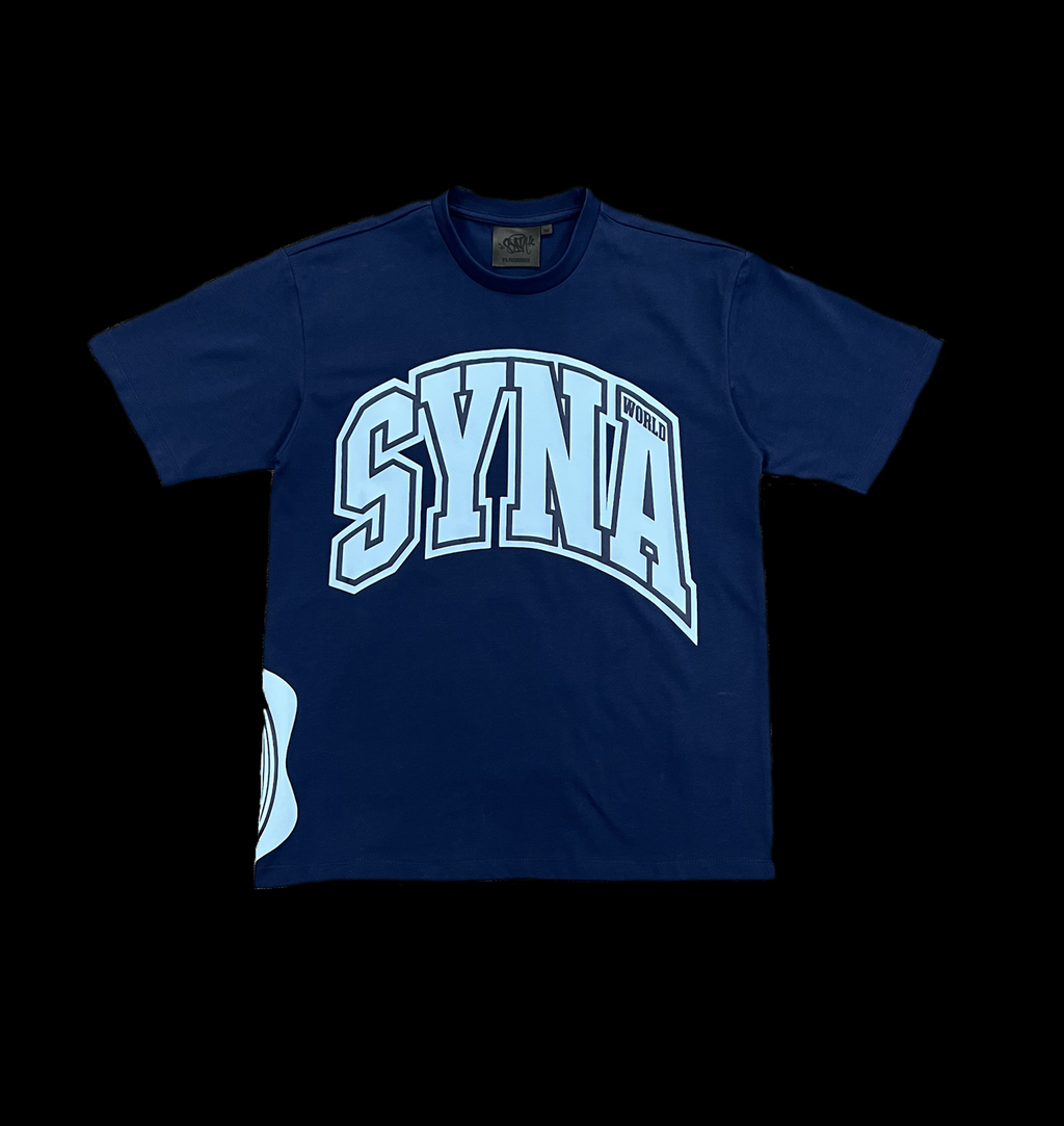 CORTEIZ COLLEGE TEE (BLUE)