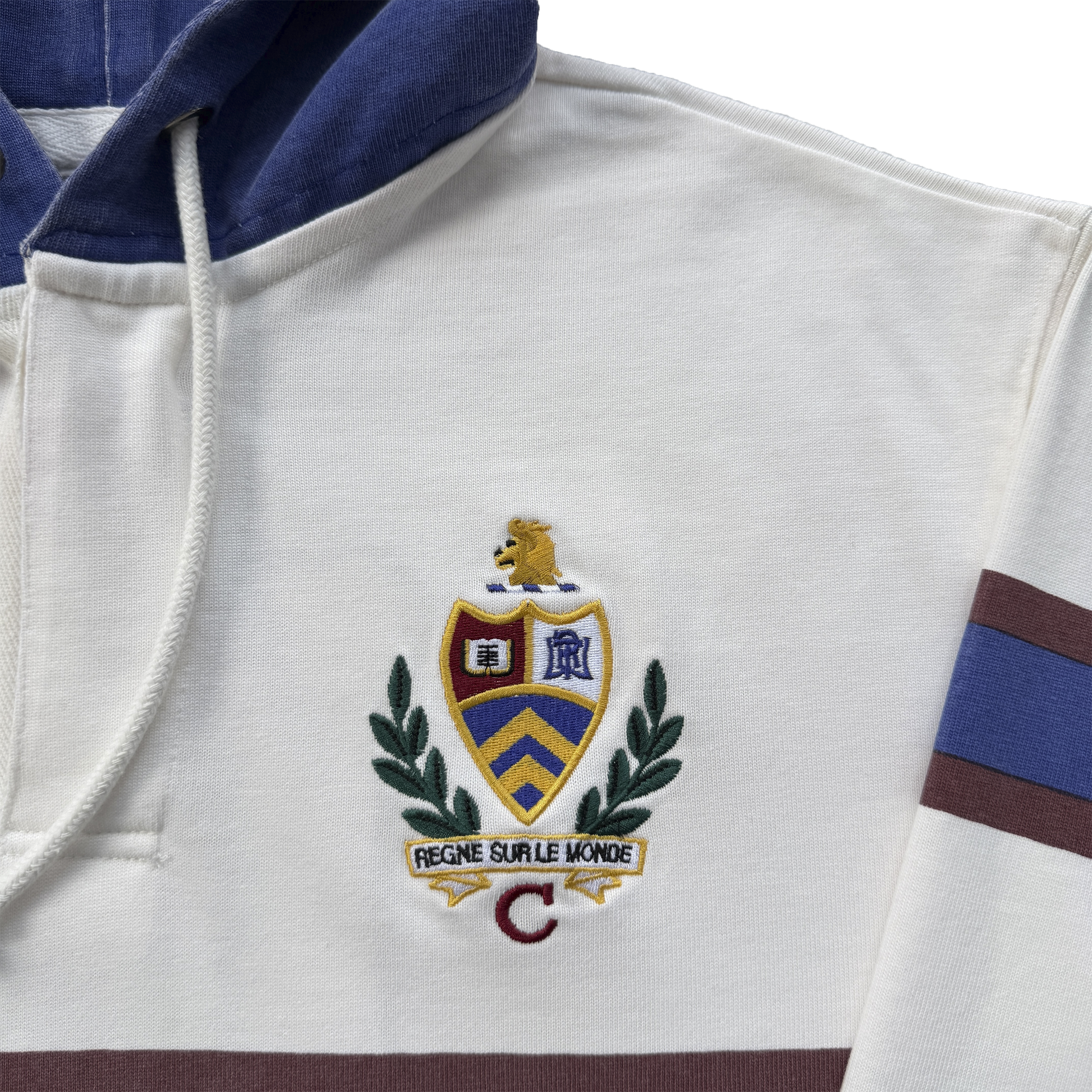 CORTEIZ WINGER HOODED RUGBY (OFF WHITE)
