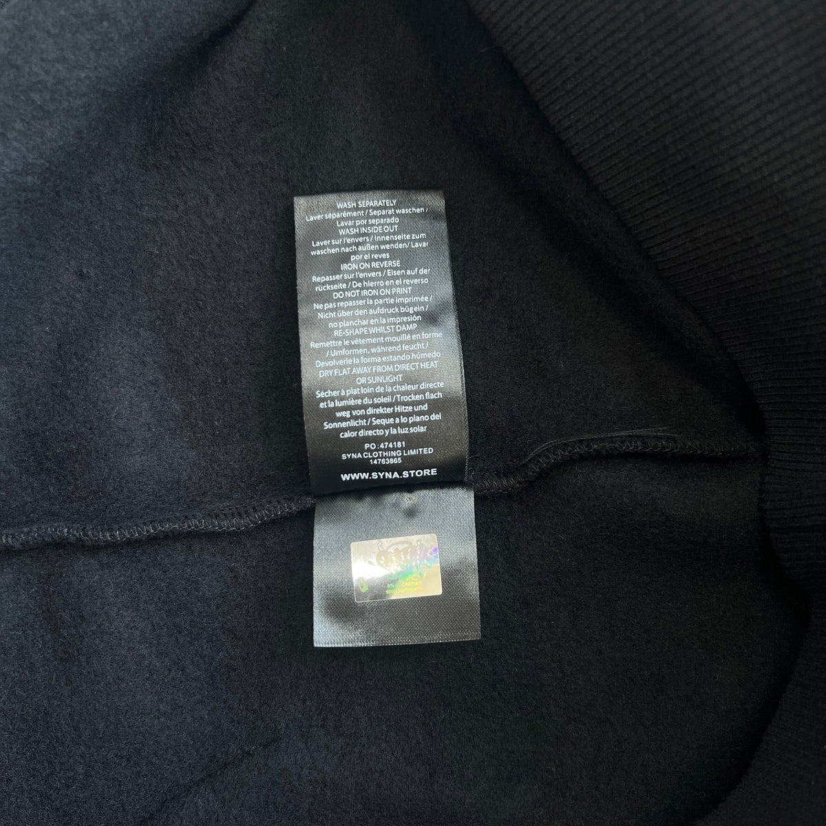 SYNA WORLD OG SYNA TRACKSUIT (BLACK/BLUE)
