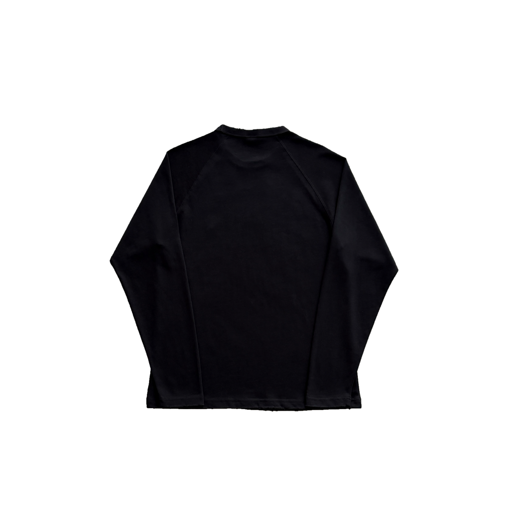 CORTEIZ SOPHOMORE RAGLAN LS (BLACK)
