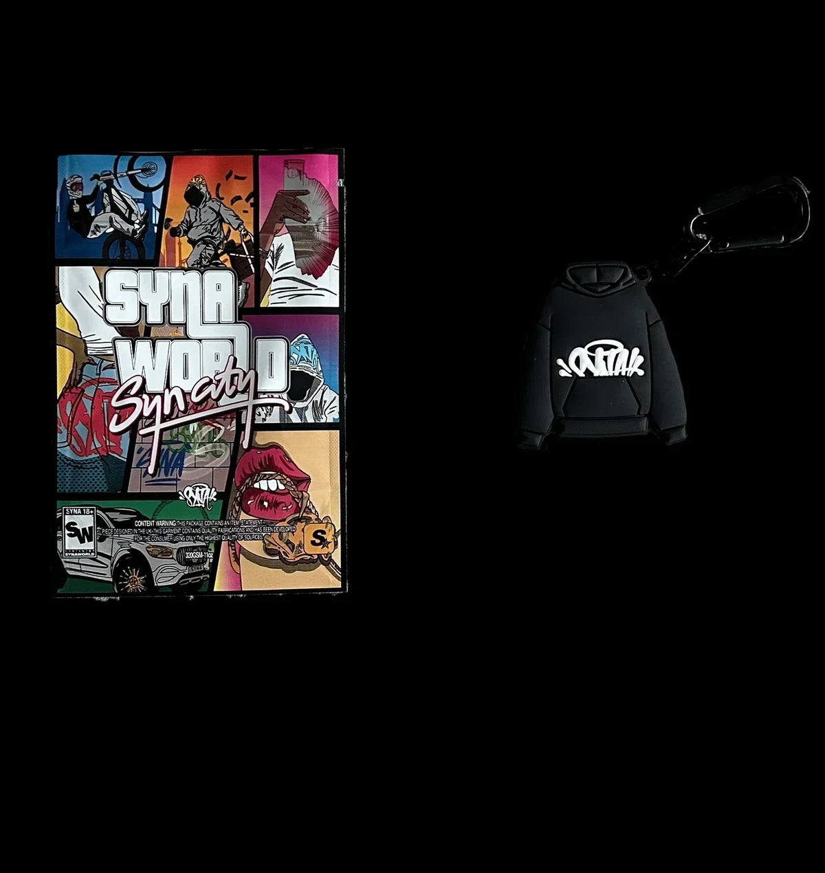 CREST PACK LOGO TRACKSUIT (BLACK)