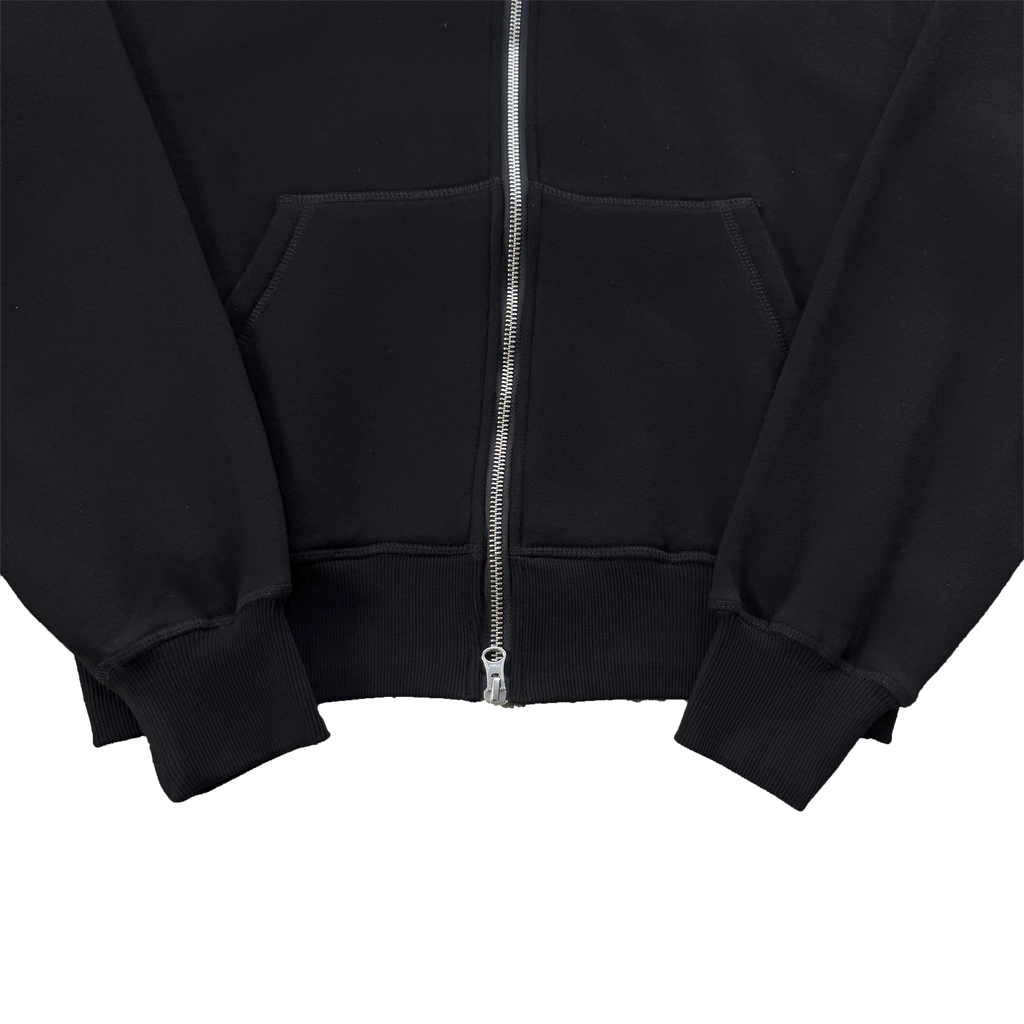 CORTEIZ LUNDUN STITCH ZIP HOODIE (BLACK)