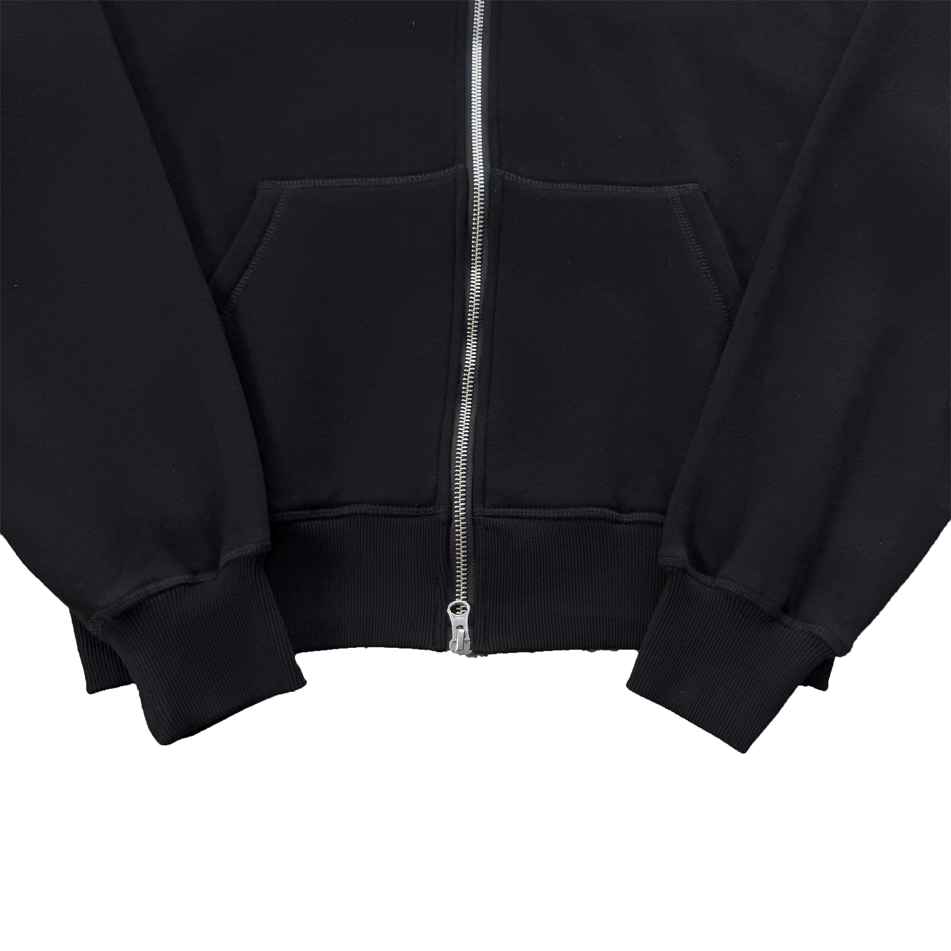 CORTEIZ LUNDUN STITCH ZIP HOODIE (BLACK)