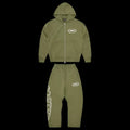 SUPERIOR ROYALE ZIP TRACKSUIT (OLIVE)