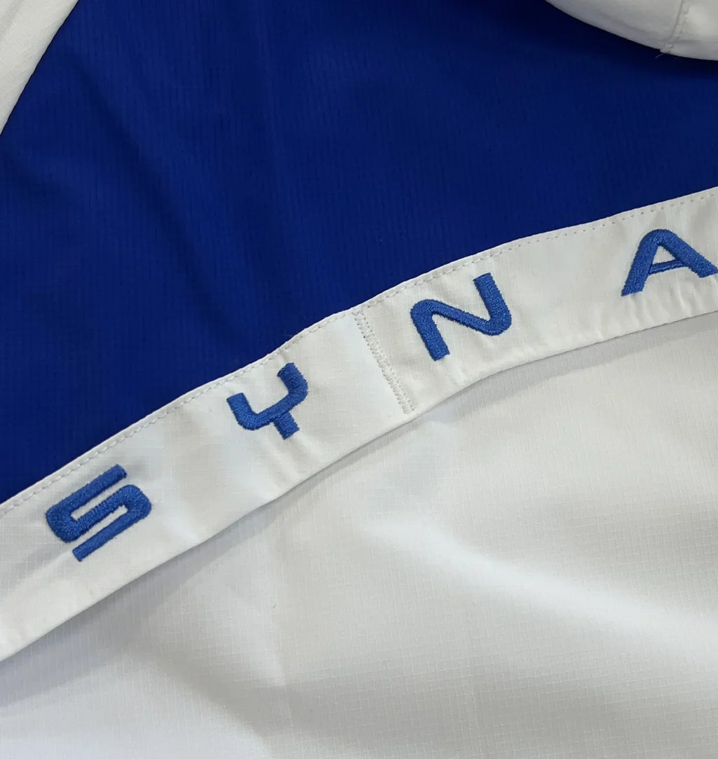 VORTEX WOVEN JACKET (WHITE/BLUE)