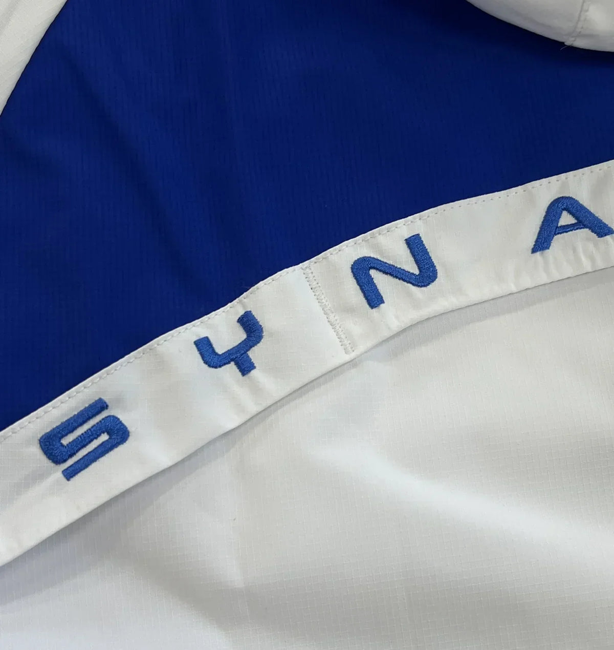VORTEX WOVEN JACKET (WHITE/BLUE)