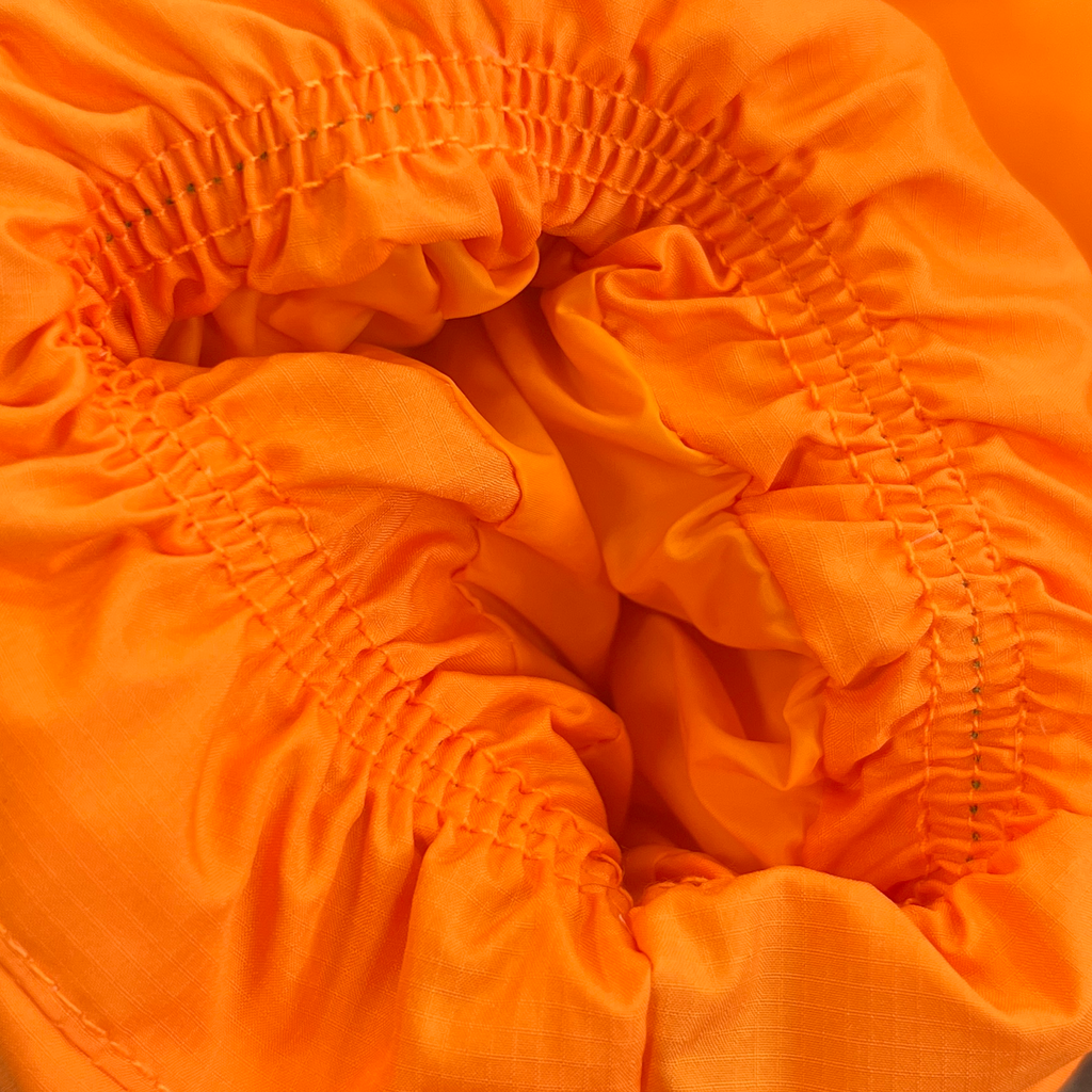 WAVE PUFFER JACKET (ORANGE)
