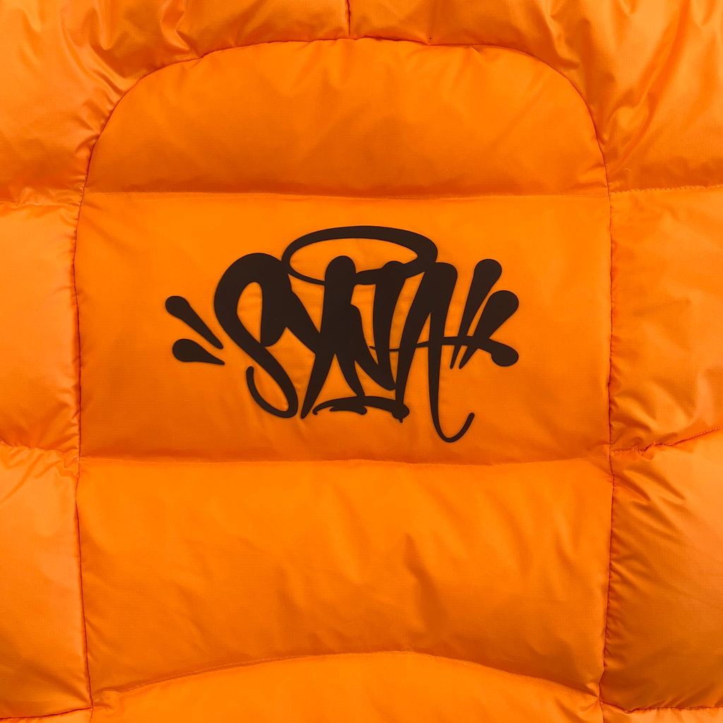 WAVE PUFFER JACKET (ORANGE)