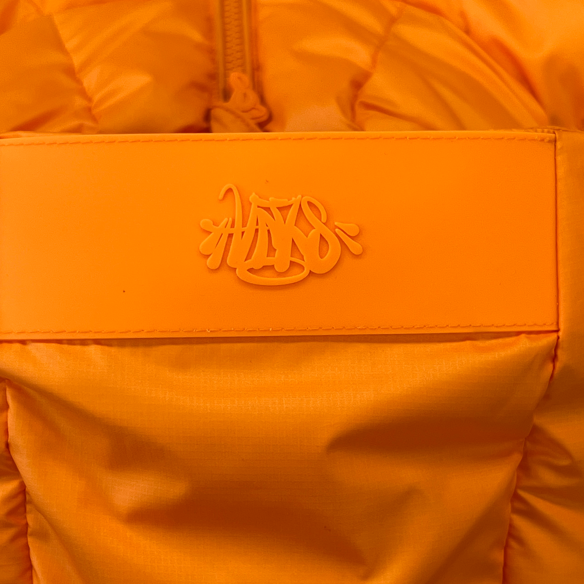 WAVE PUFFER JACKET (ORANGE)