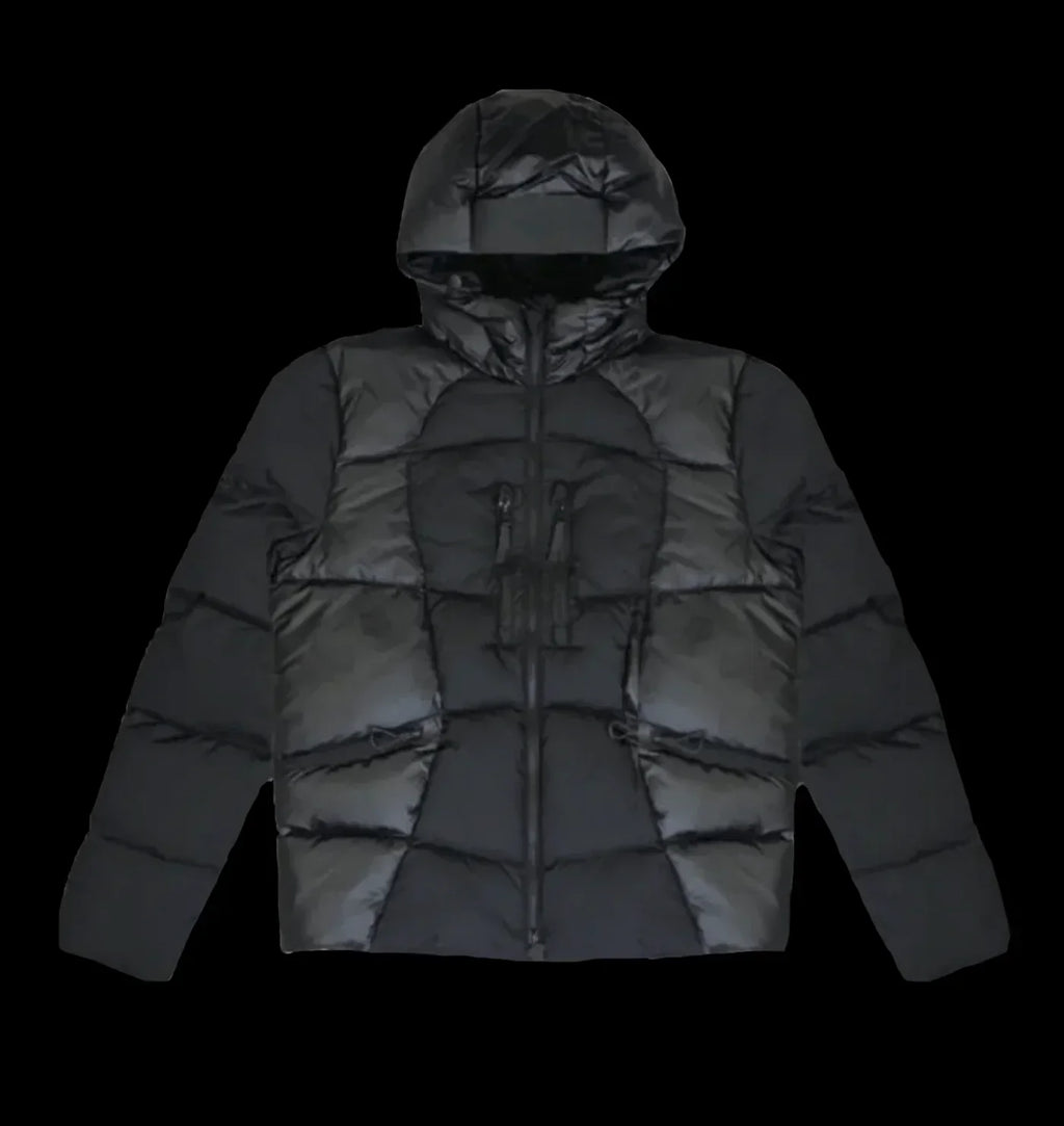 SYNA WAVE PUFFER JACKET (BLACK)