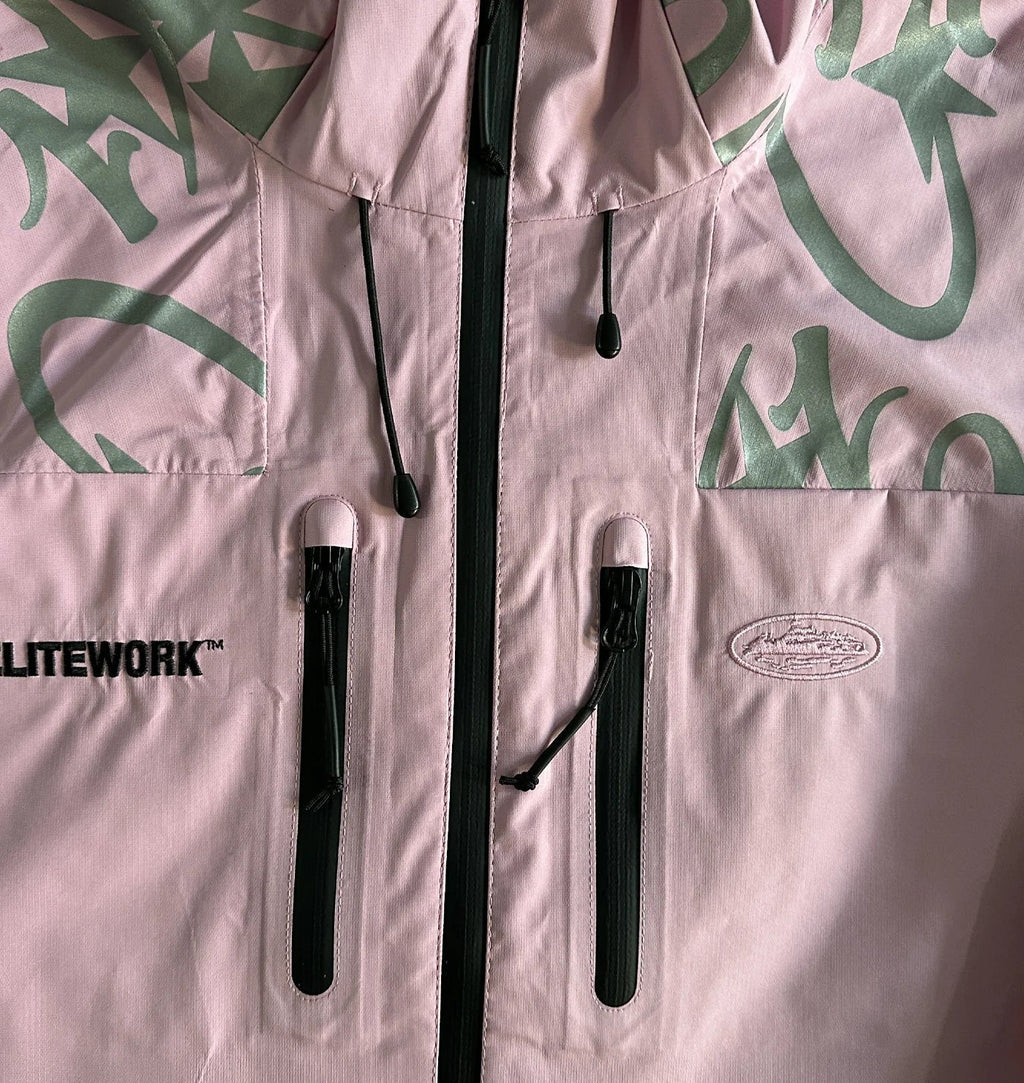 ELITEWORK WATERPROOF SHELL JACKET (PINK)