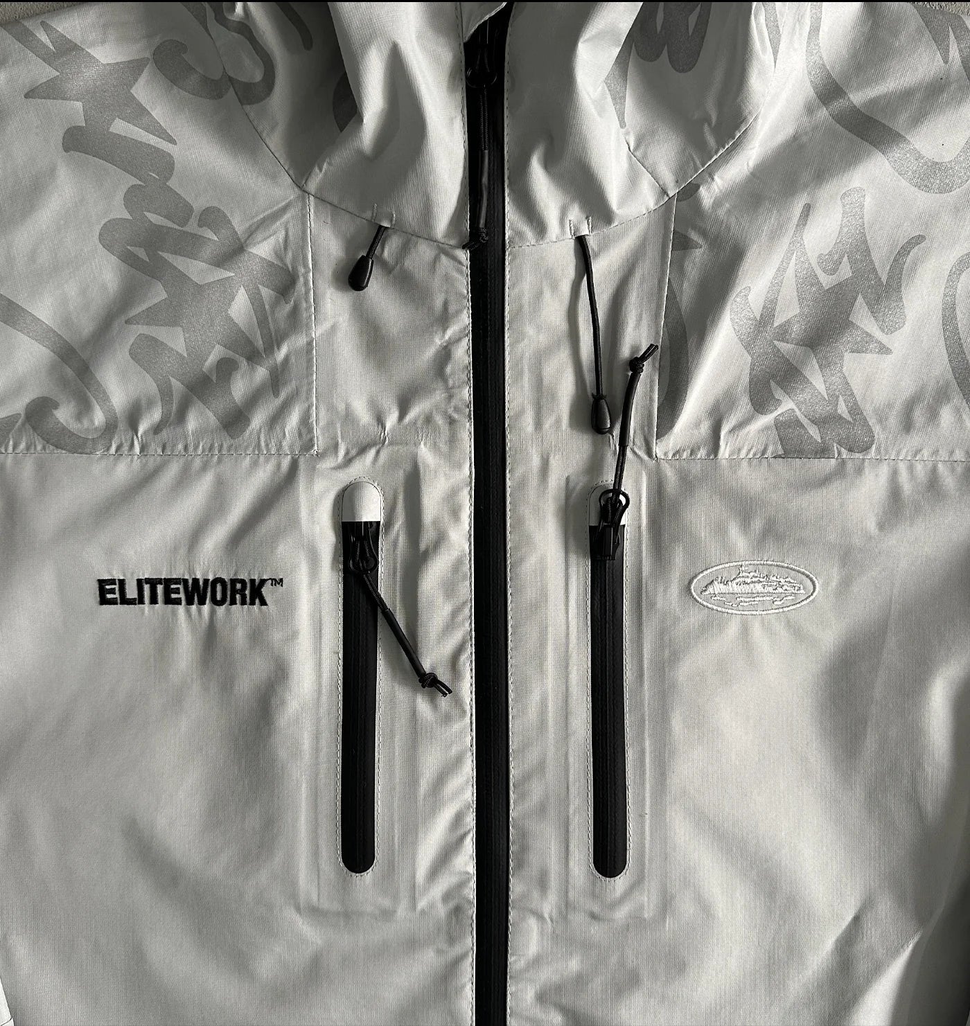ELITEWORK WATERPROOF SHELL JACKET (PLATINUM)